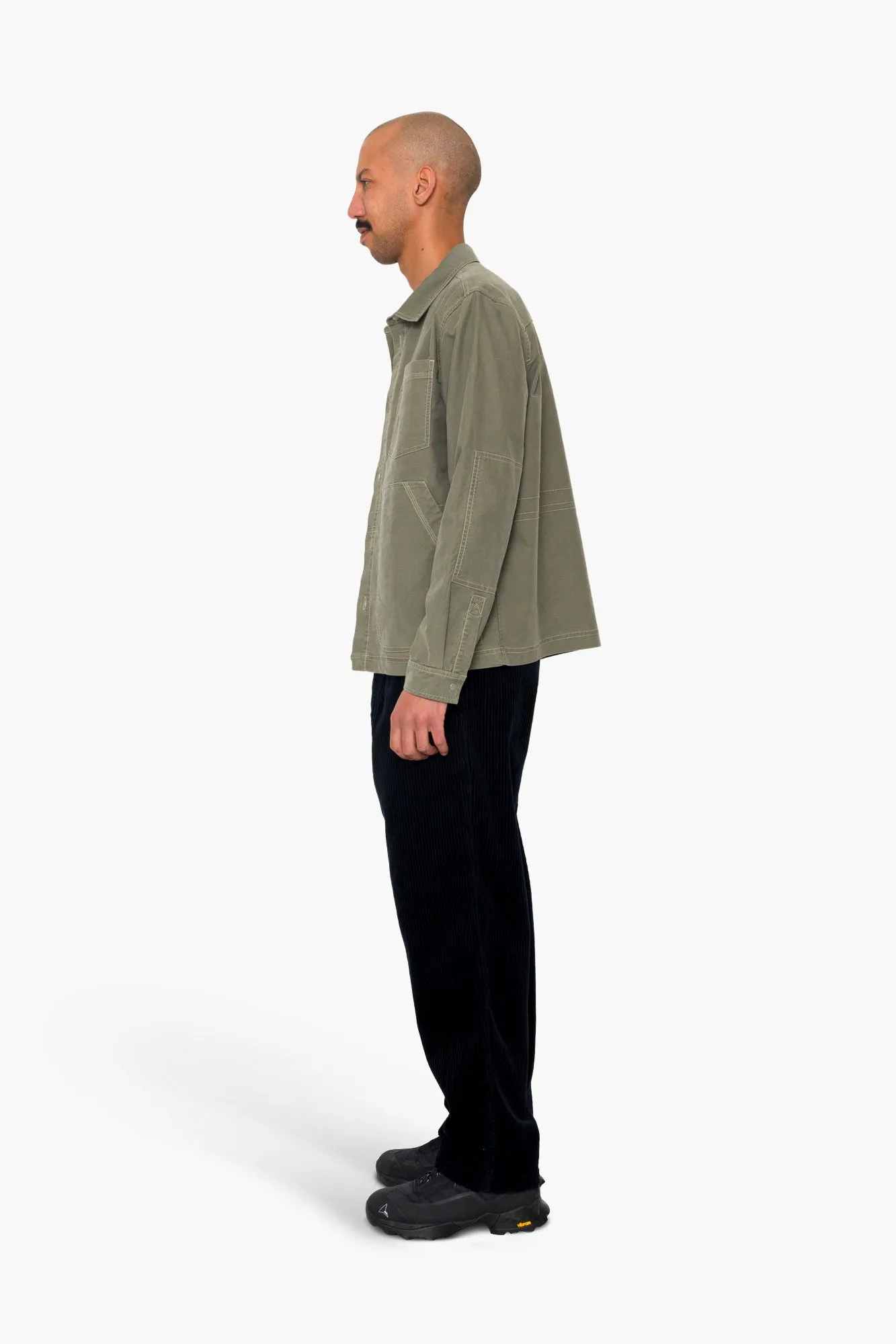 Assembly Utility Jacket - Olive Brushed sold by Folk product image thumbnail 4