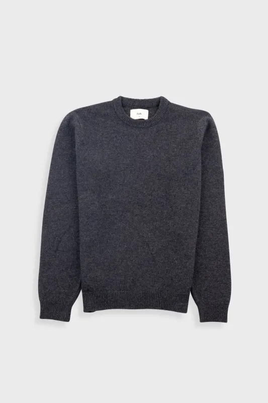 Assembly Crew Jumper - Graphite made by Folk