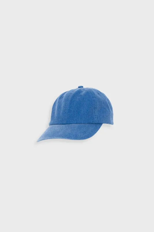 Herringbone Cap - Bright Blue made by Folk