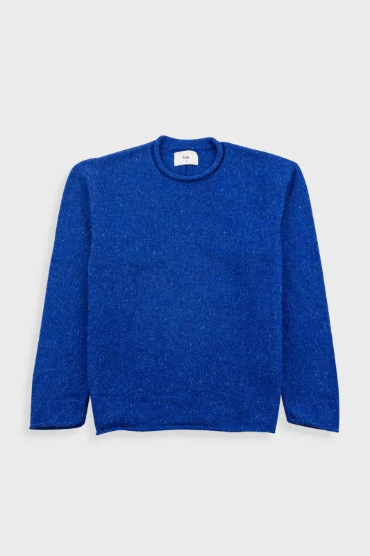Slouch Crew - Bright Blue made by Folk