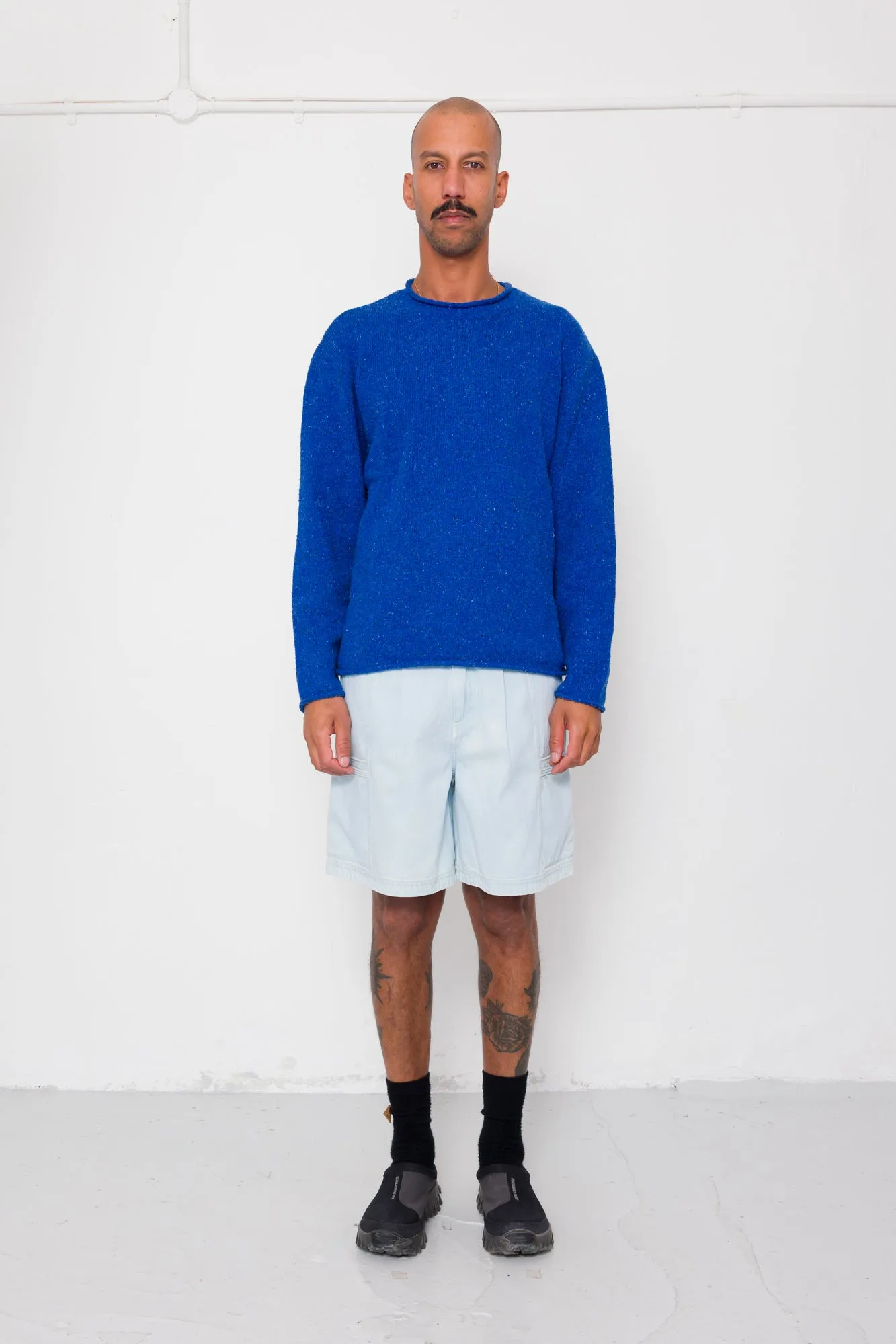 Slouch Crew - Bright Blue sold by Folk product image thumbnail 2