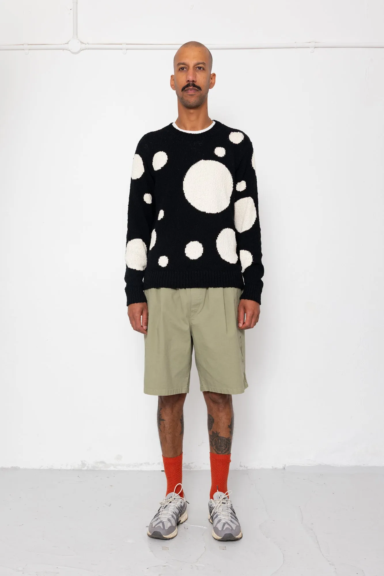 Chain Crew - Black / White Dot sold by Folk product image thumbnail 4