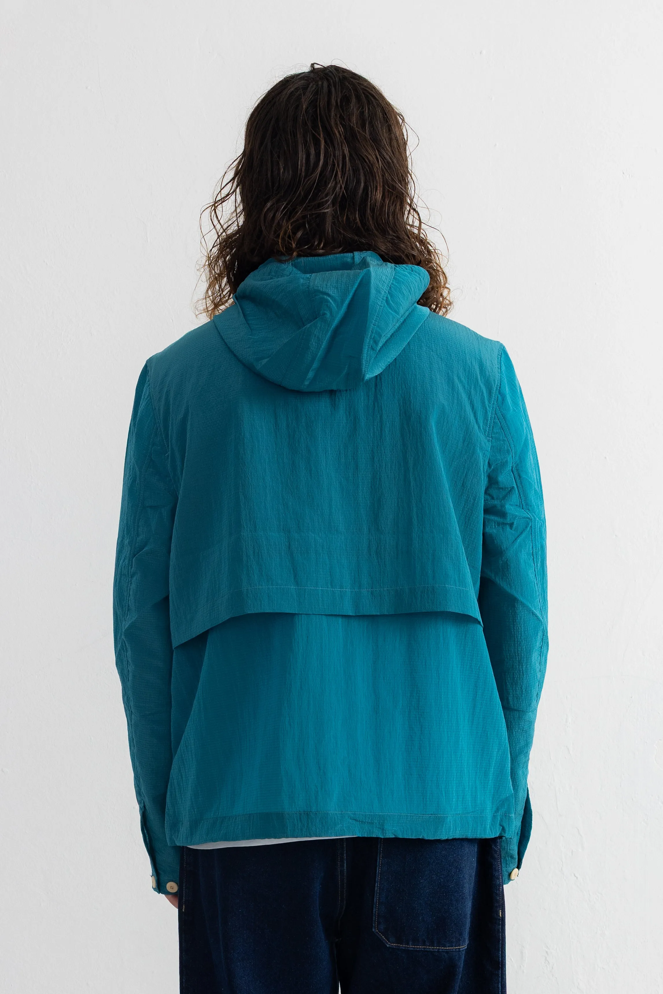 Featherweight Jacket - Ocean Blue Mini Ripstop sold by Folk product image thumbnail 2