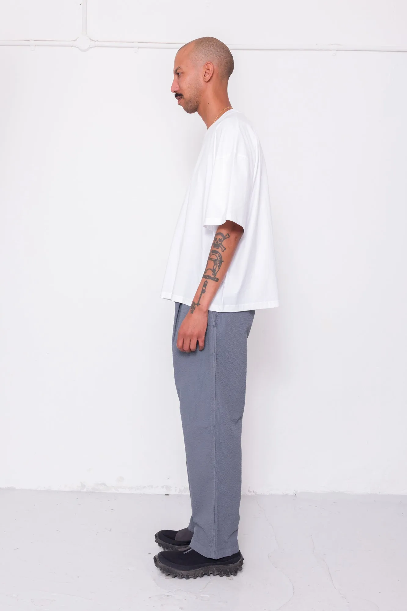 Oversized T-Shirt - White Slub sold by Folk product image thumbnail 4