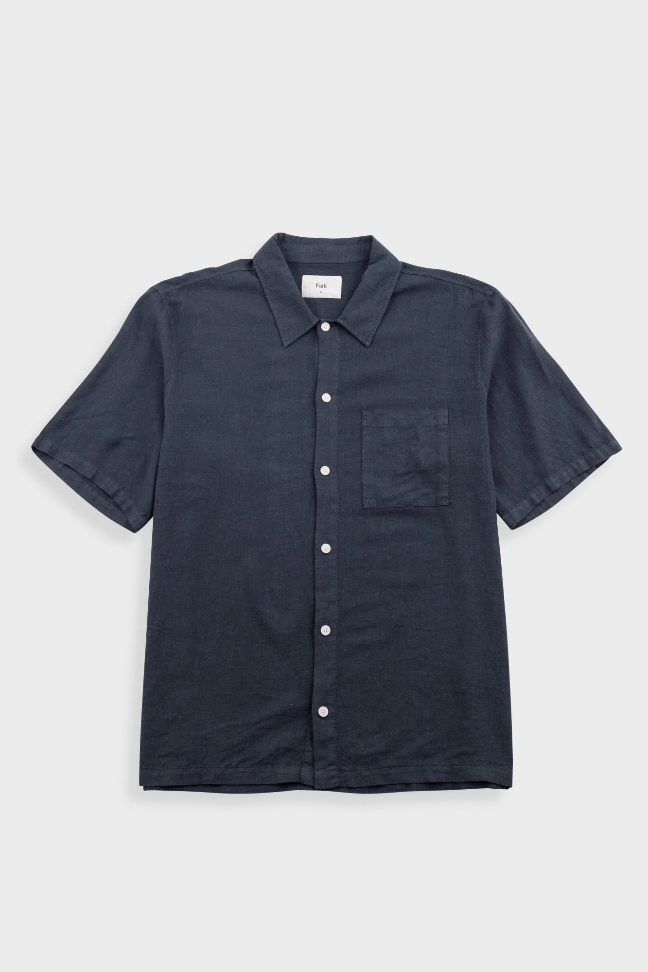 Gabe Shirt - Soft Black sold by Folk