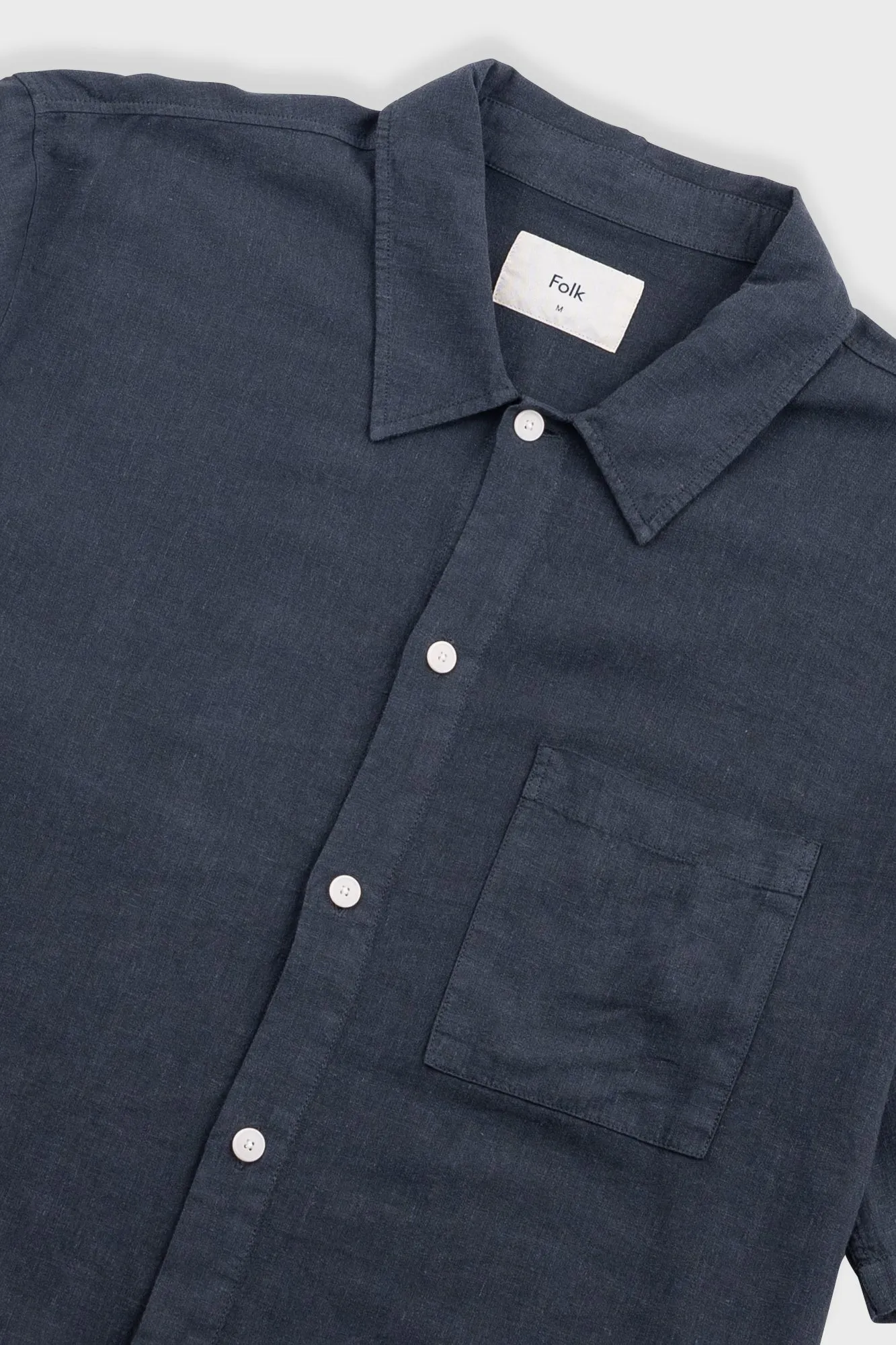 Gabe Shirt - Soft Black sold by Folk product image thumbnail 3