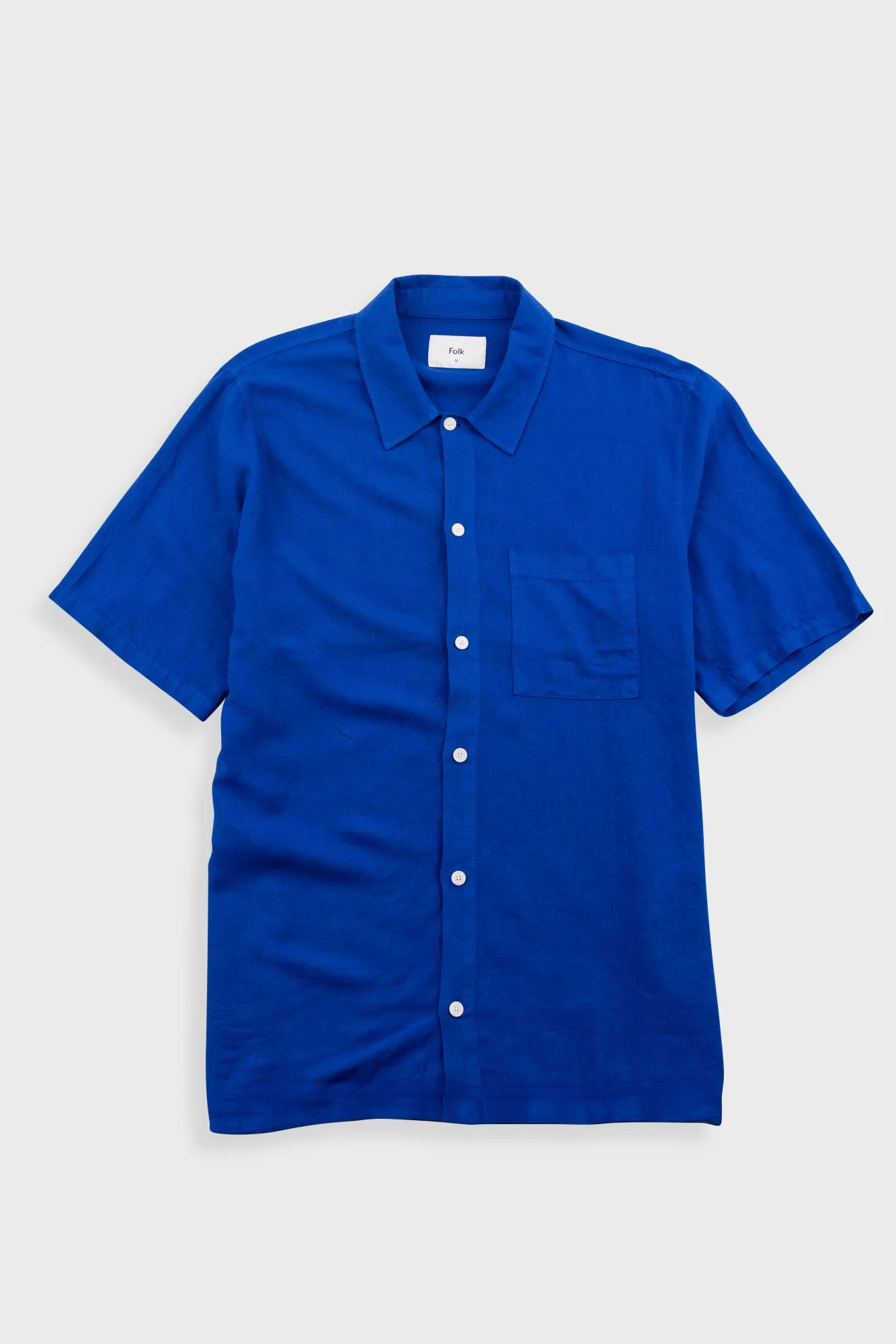 Gabe Shirt - Bright Blue sold by Folk product image thumbnail 2