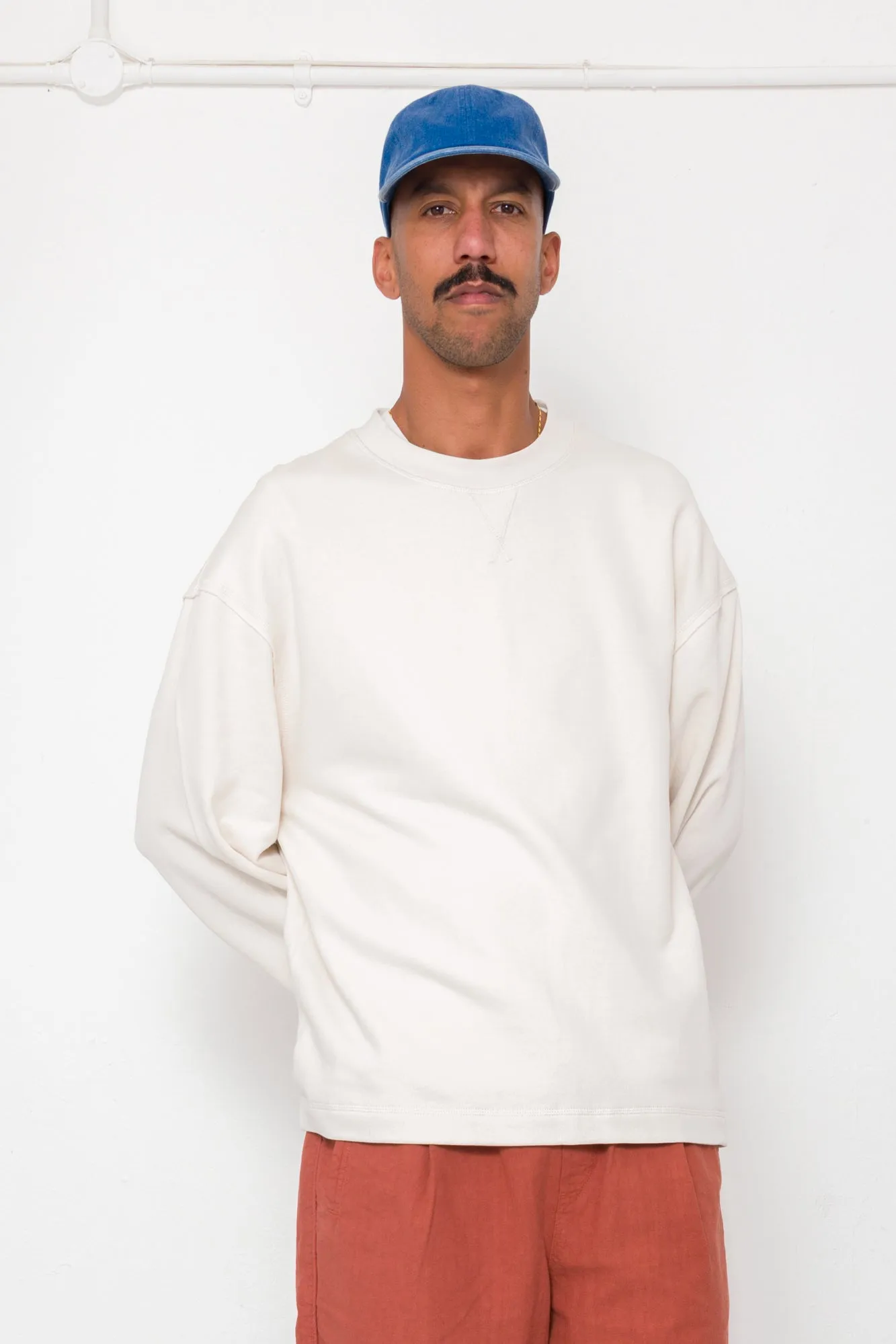 Easy Fit Sweat - Ecru sold by Folk product image thumbnail 2