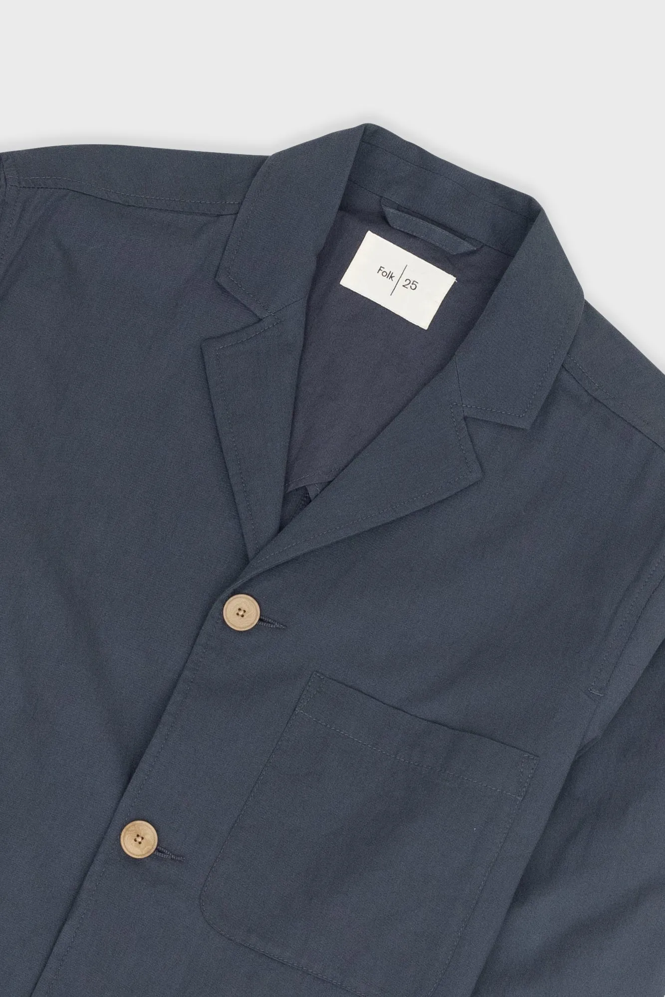 Wide Fit Blazer - Slate sold by Folk product image thumbnail 5