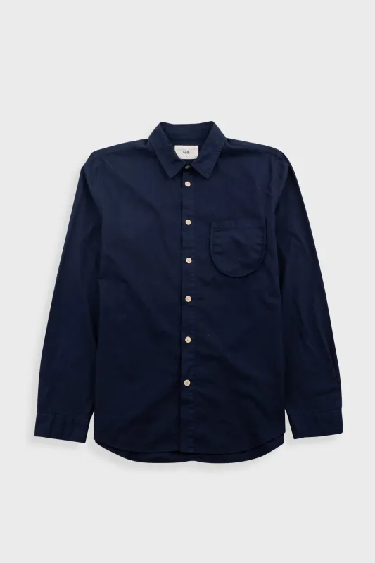 Curve Shirt - Deep Navy made by Folk