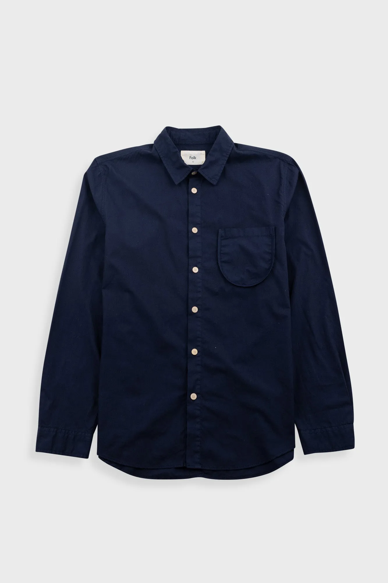 Curve Shirt - Deep Navy sold by Folk