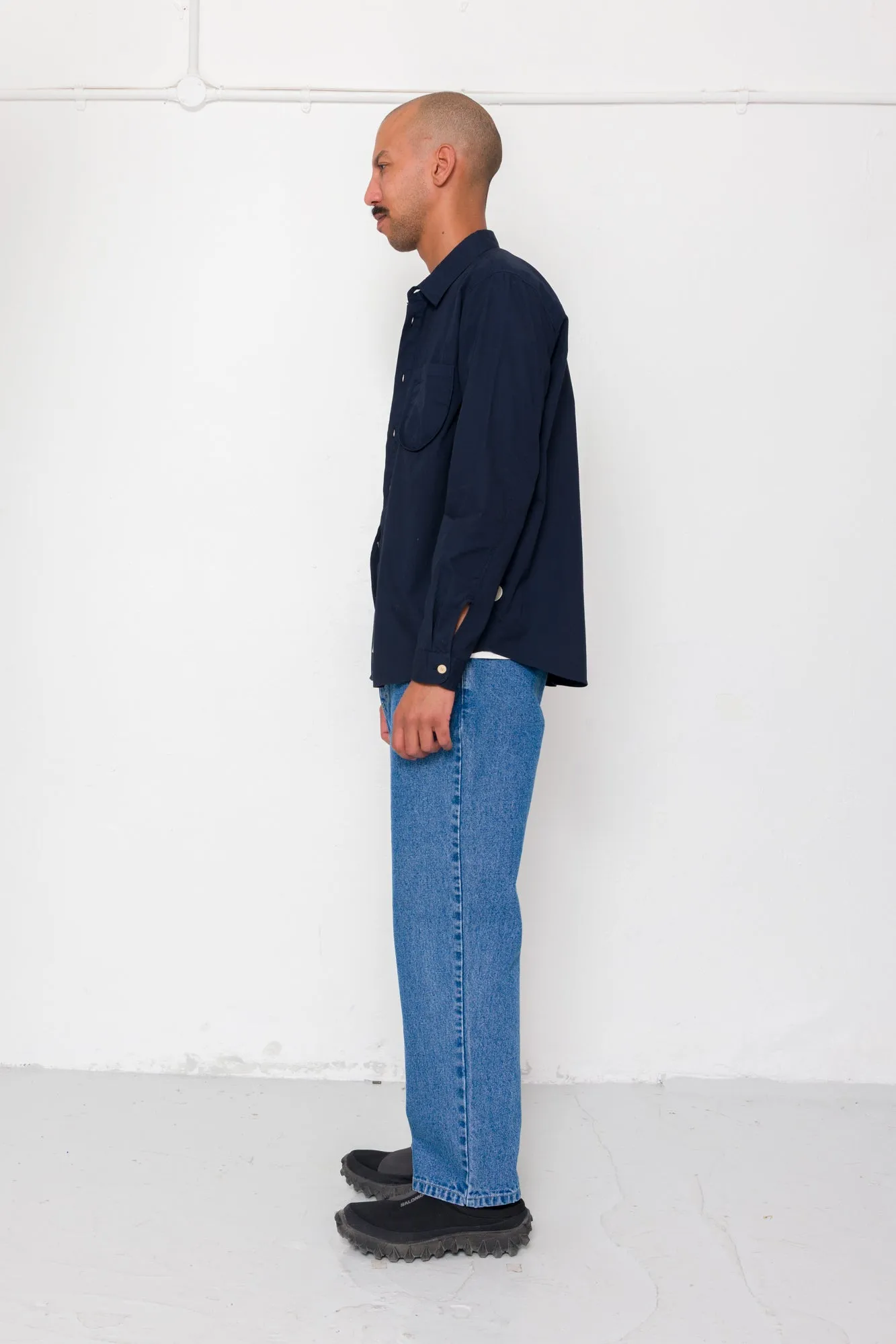 Curve Shirt - Deep Navy sold by Folk product image thumbnail 4