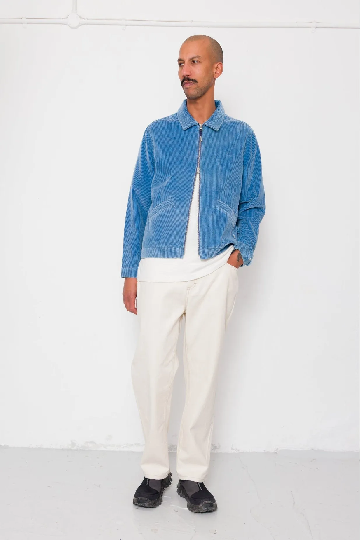 Barrel Leg Jean - Ecru Canvas sold by Folk product image thumbnail 2