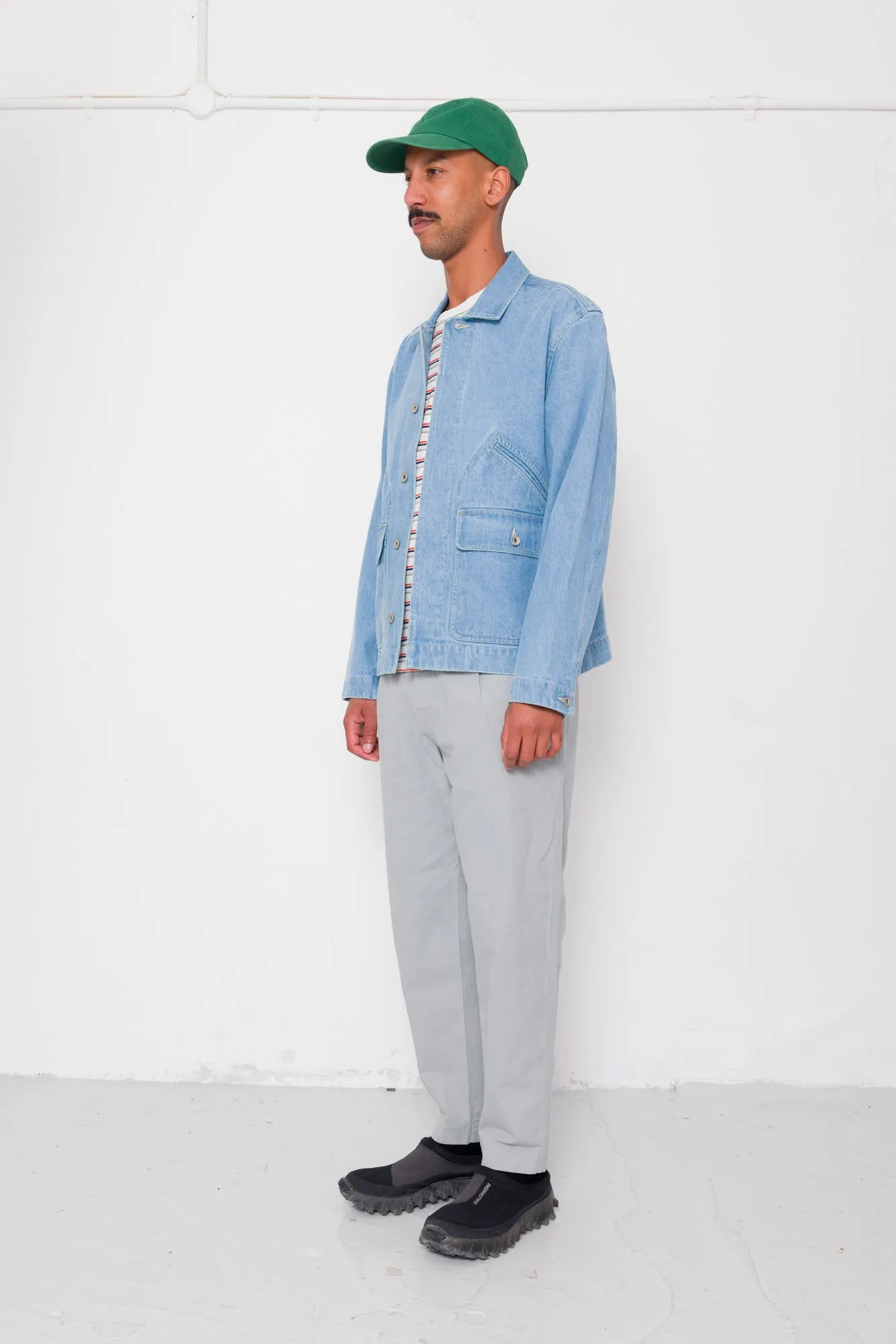 Archive Jacket - Light Denim sold by Folk product image thumbnail 4