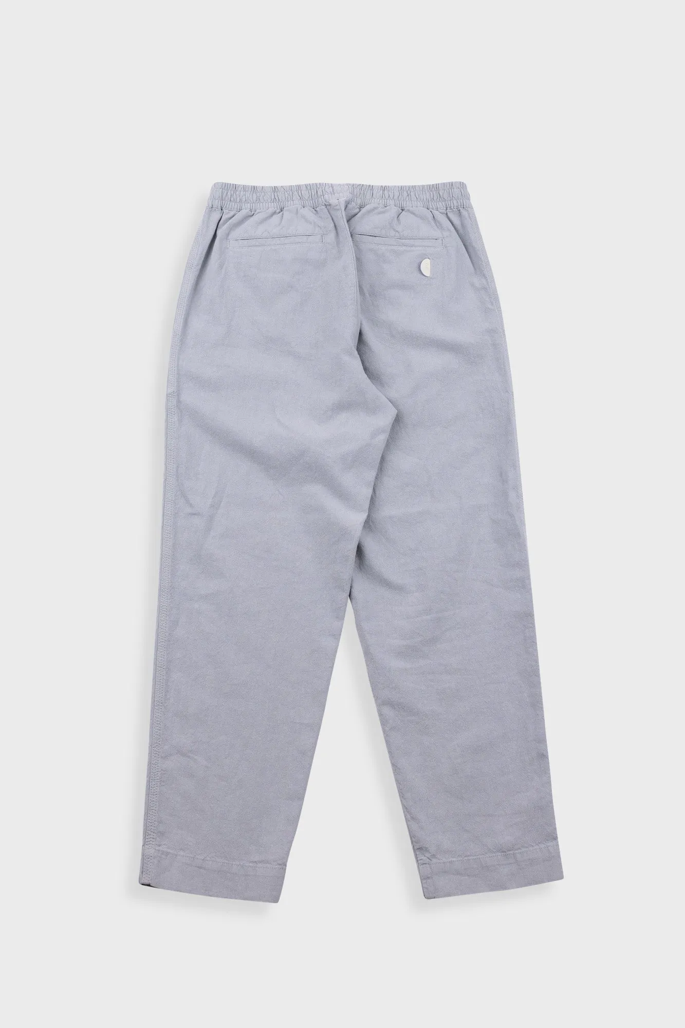 Drawcord Assembly Pant - Silver Grey Cotton Linen sold by Folk product image thumbnail 5