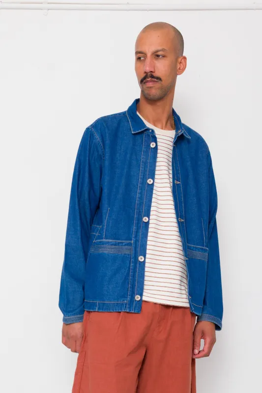 Anniversary Jacket - Indigo Denim made by Folk