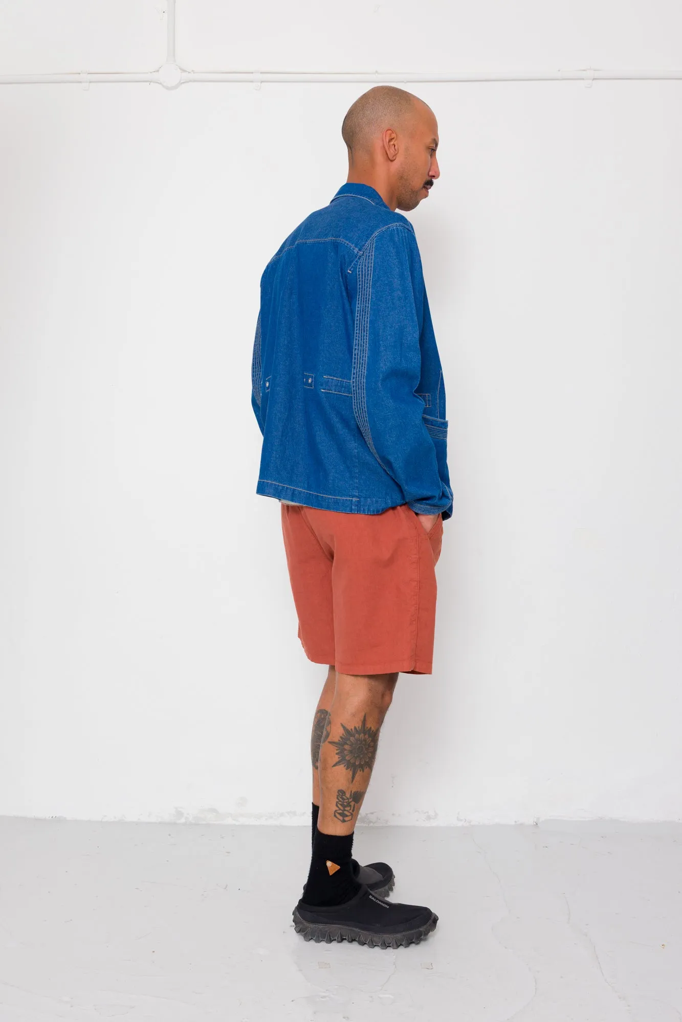 Anniversary Jacket - Indigo Denim sold by Folk product image thumbnail 3