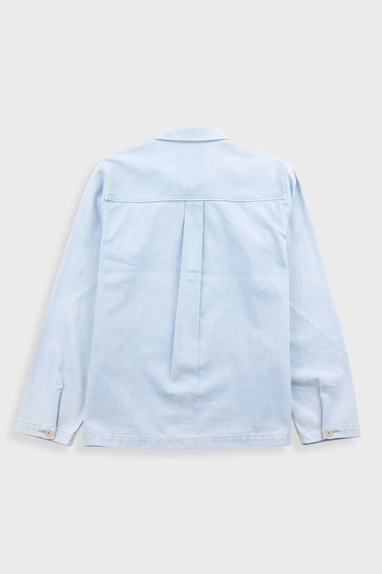 Meyer Shirt Jacket - Light Denim sold by Folk product image thumbnail 4