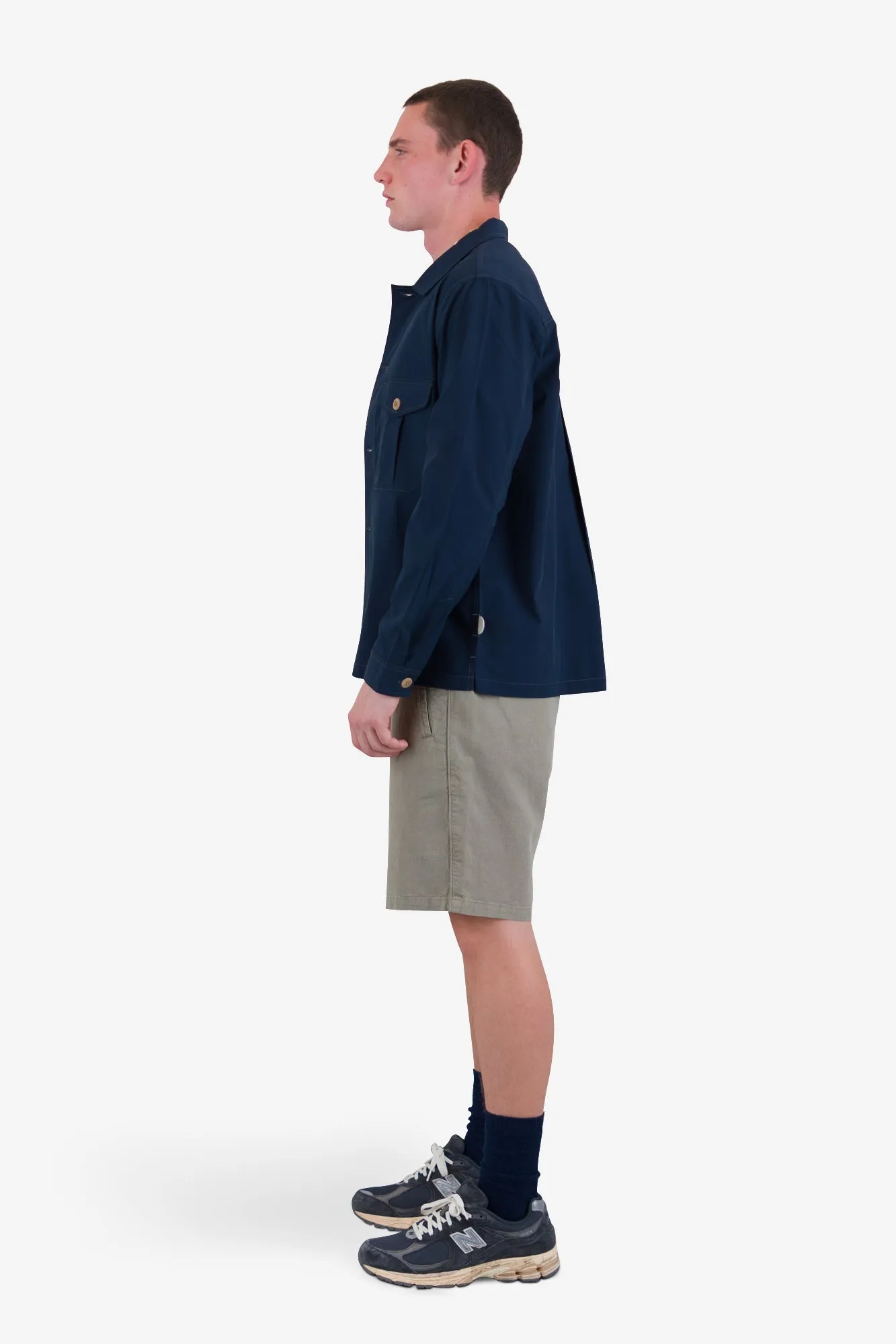 Revere Overshirt - Navy sold by Folk product image thumbnail 4