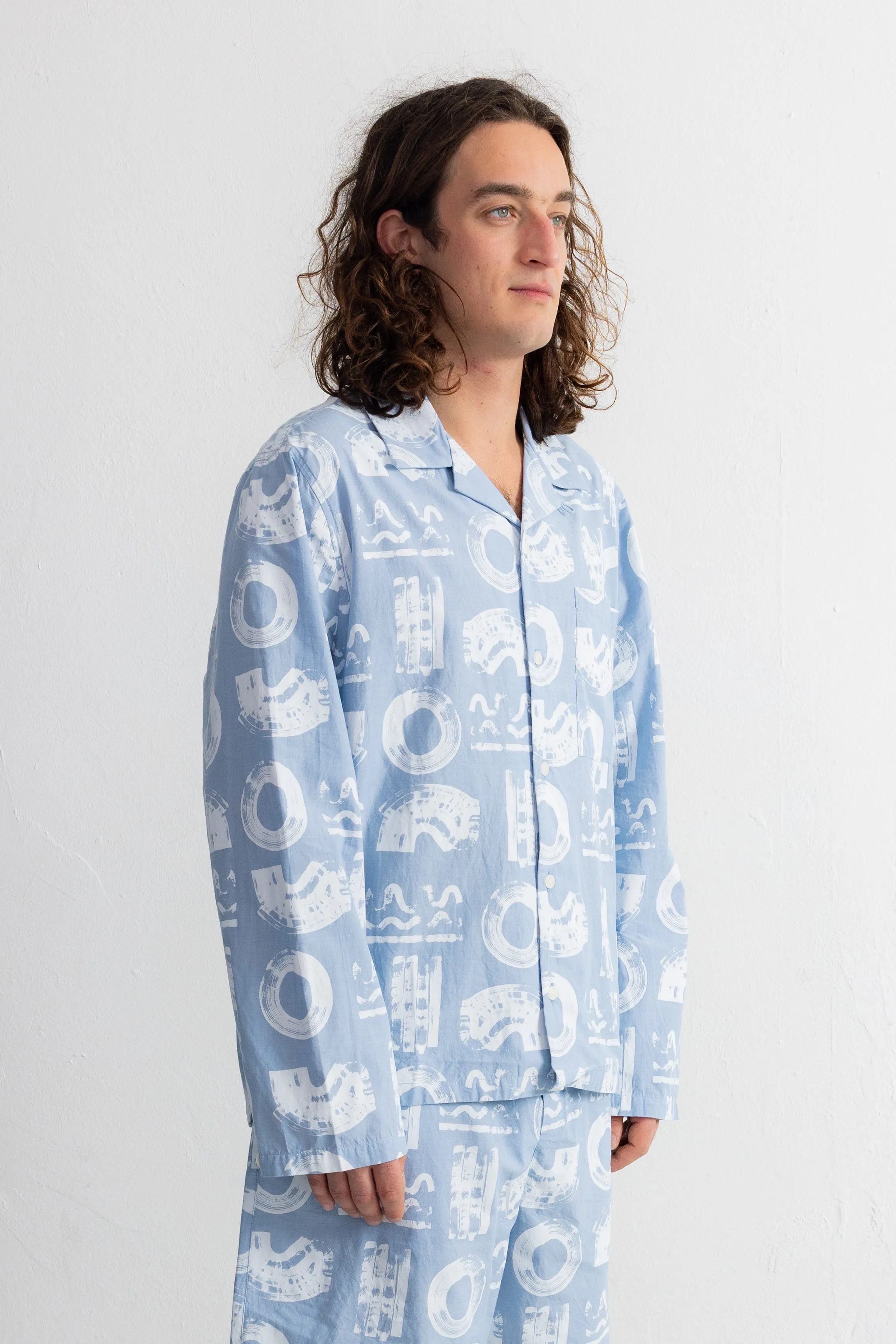 Loungewear Shirt - Icon Print | Kate Gibb sold by Folk product image thumbnail 2