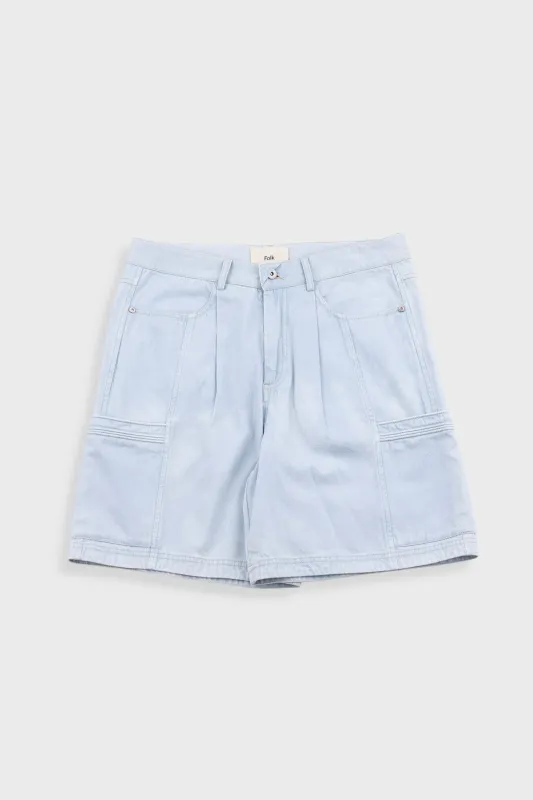 Lunar Jean Short - Light Denim made by Folk