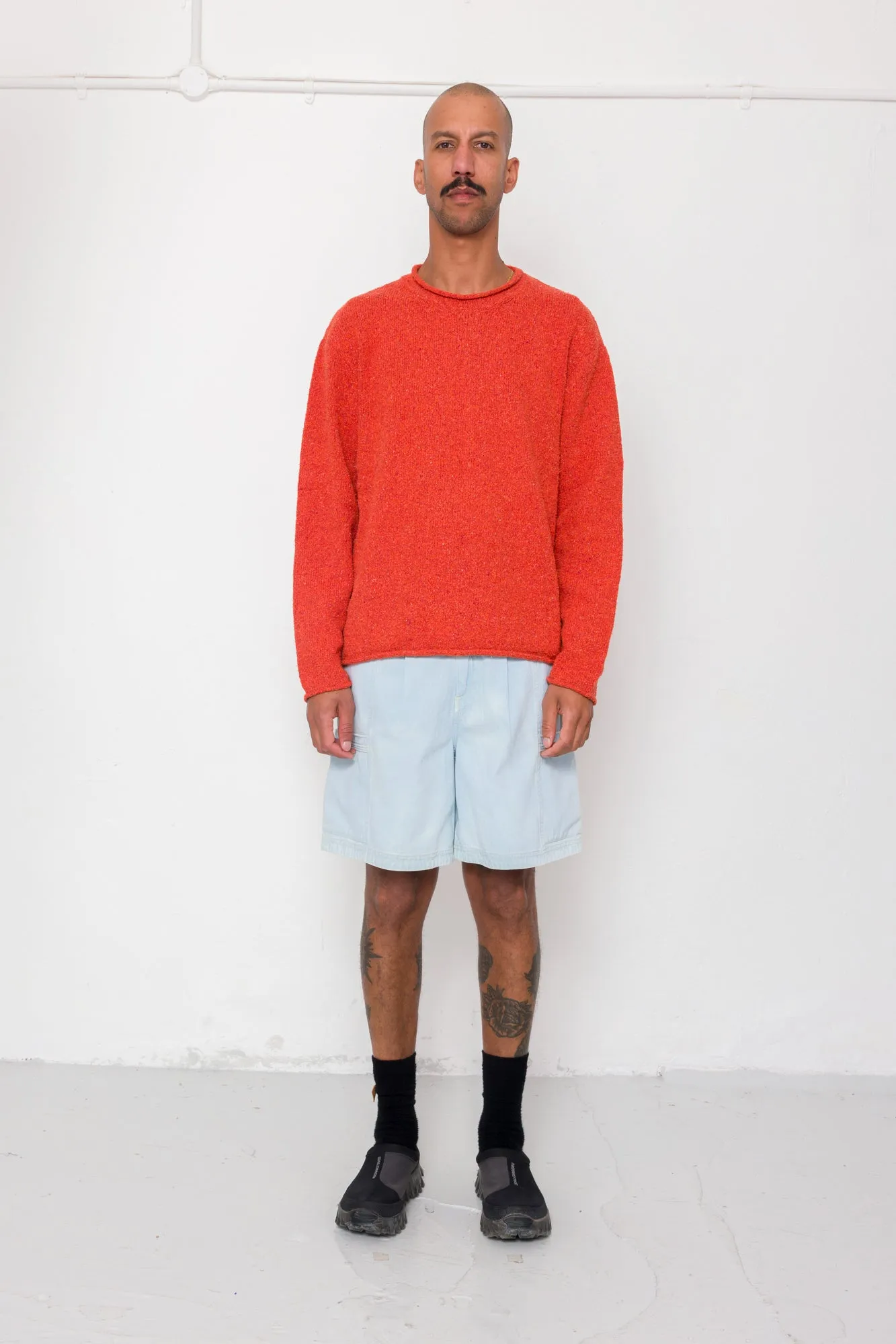 Lunar Jean Short - Light Denim sold by Folk product image thumbnail 2