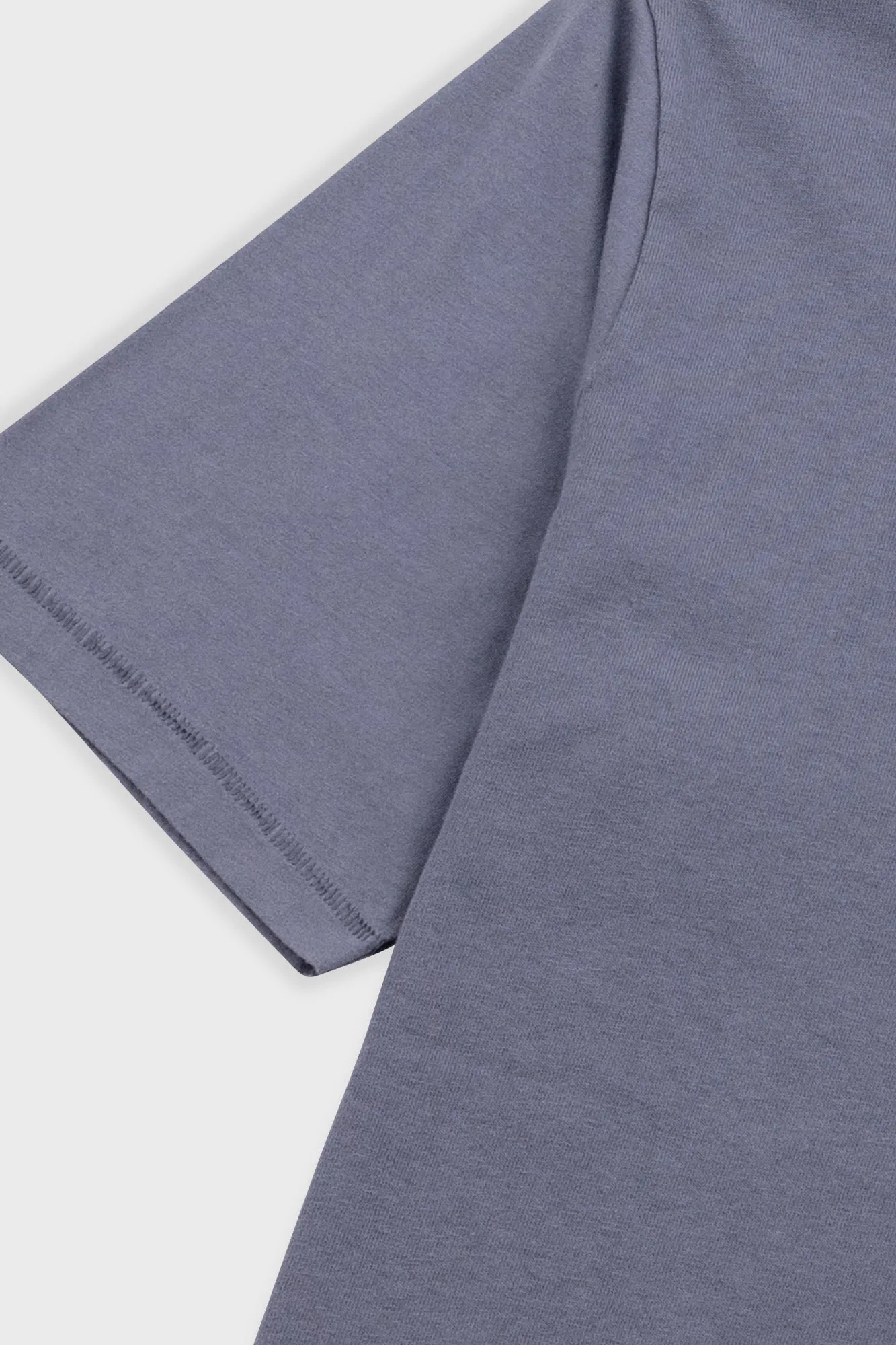 Contrast Sleeve T-Shirt - Charcoal sold by Folk product image thumbnail 3