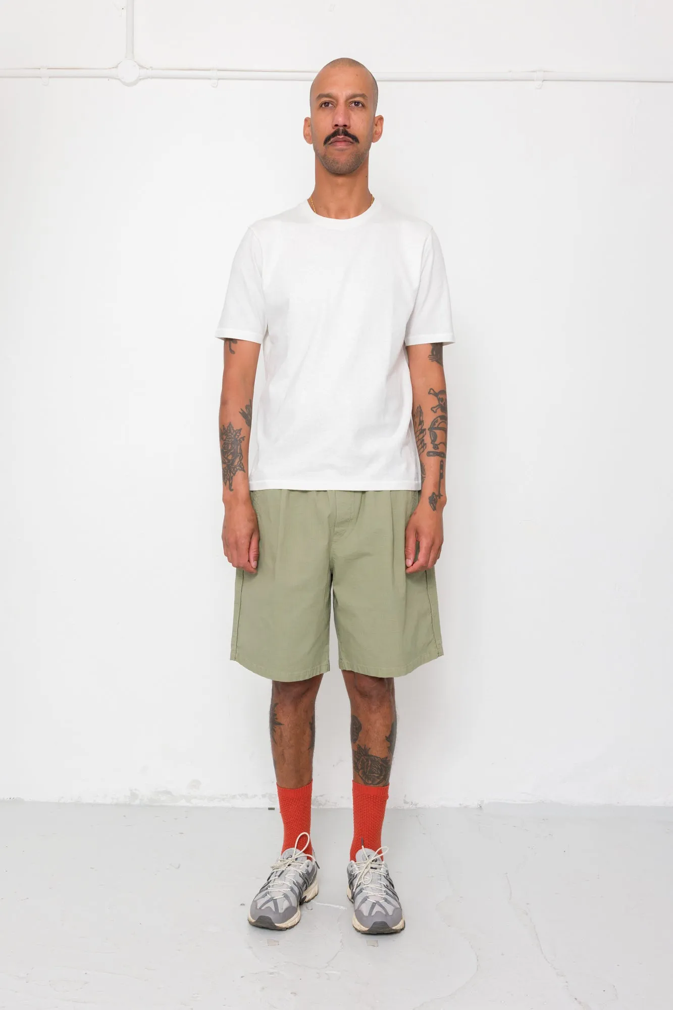 Relaxed Assembly Short - Light Olive Ripstop sold by Folk product image thumbnail 2