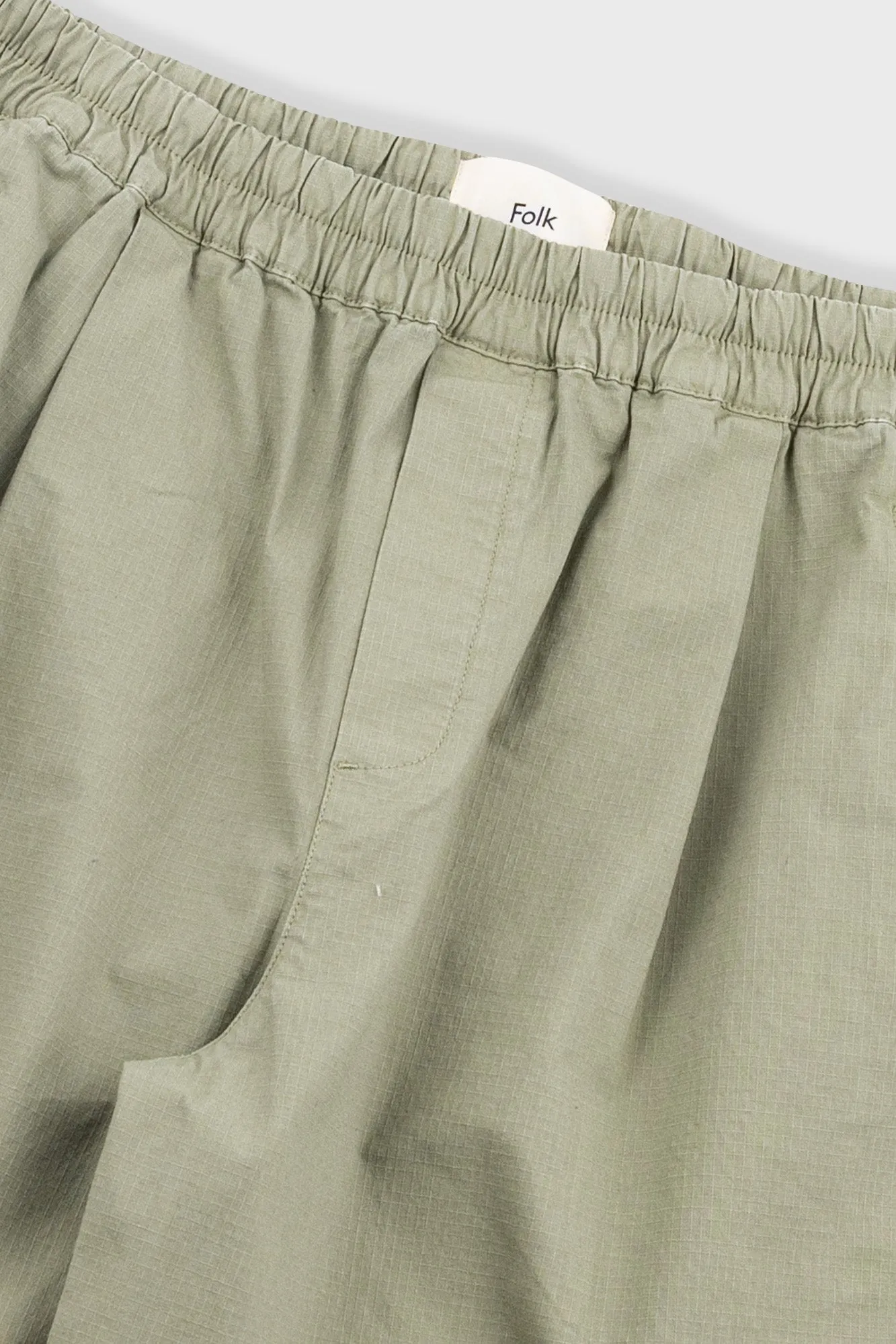 Relaxed Assembly Short - Light Olive Ripstop sold by Folk product image thumbnail 5