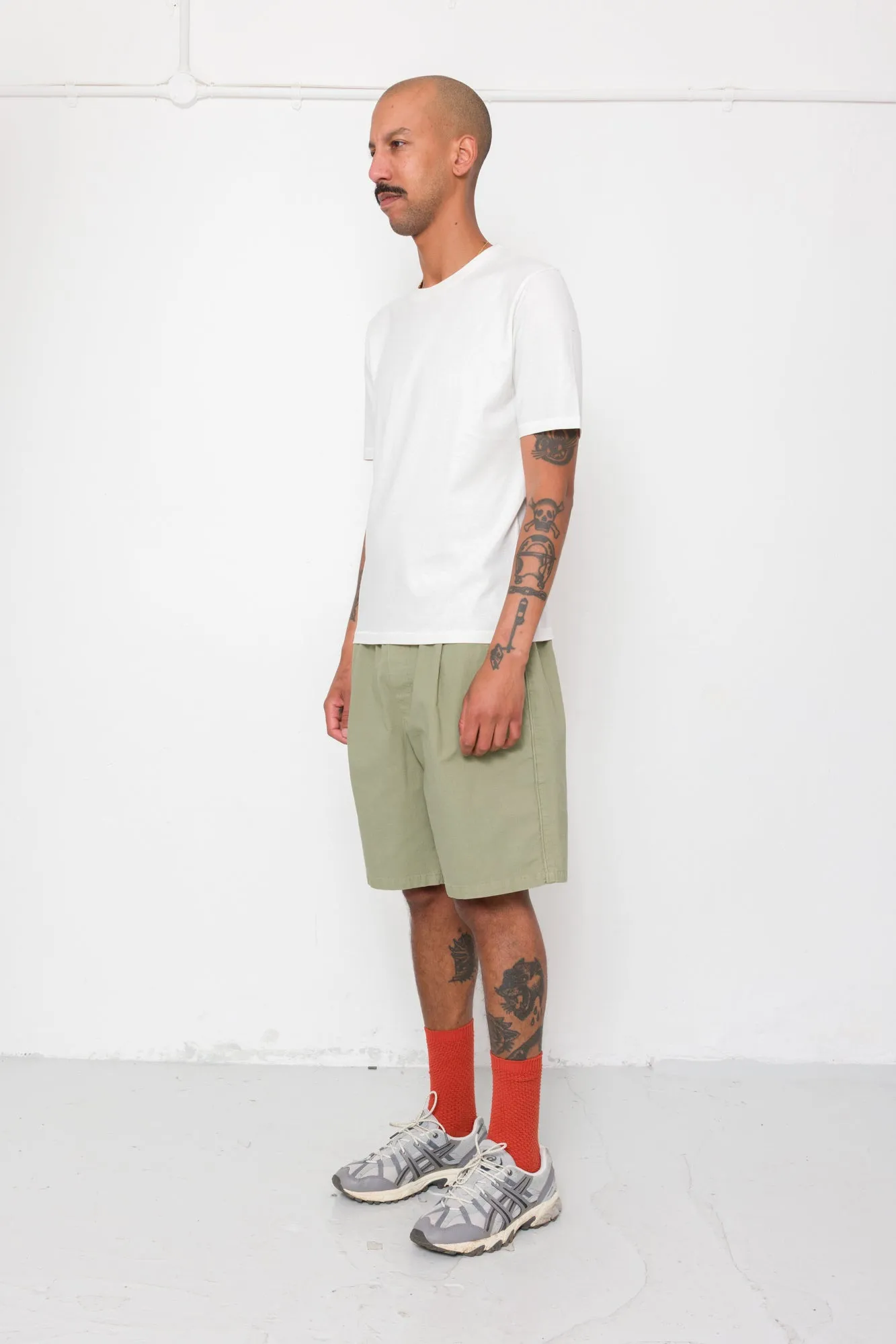 Relaxed Assembly Short - Light Olive Ripstop sold by Folk product image thumbnail 3