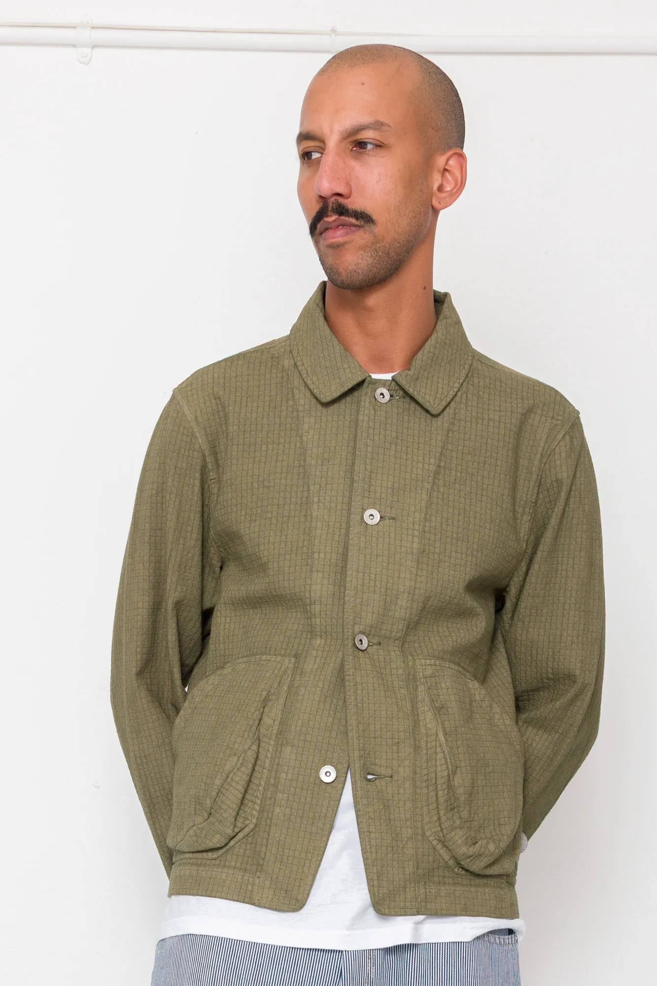 Prism Jacket - Olive Chunky Ripstop sold by Folk product image thumbnail 2