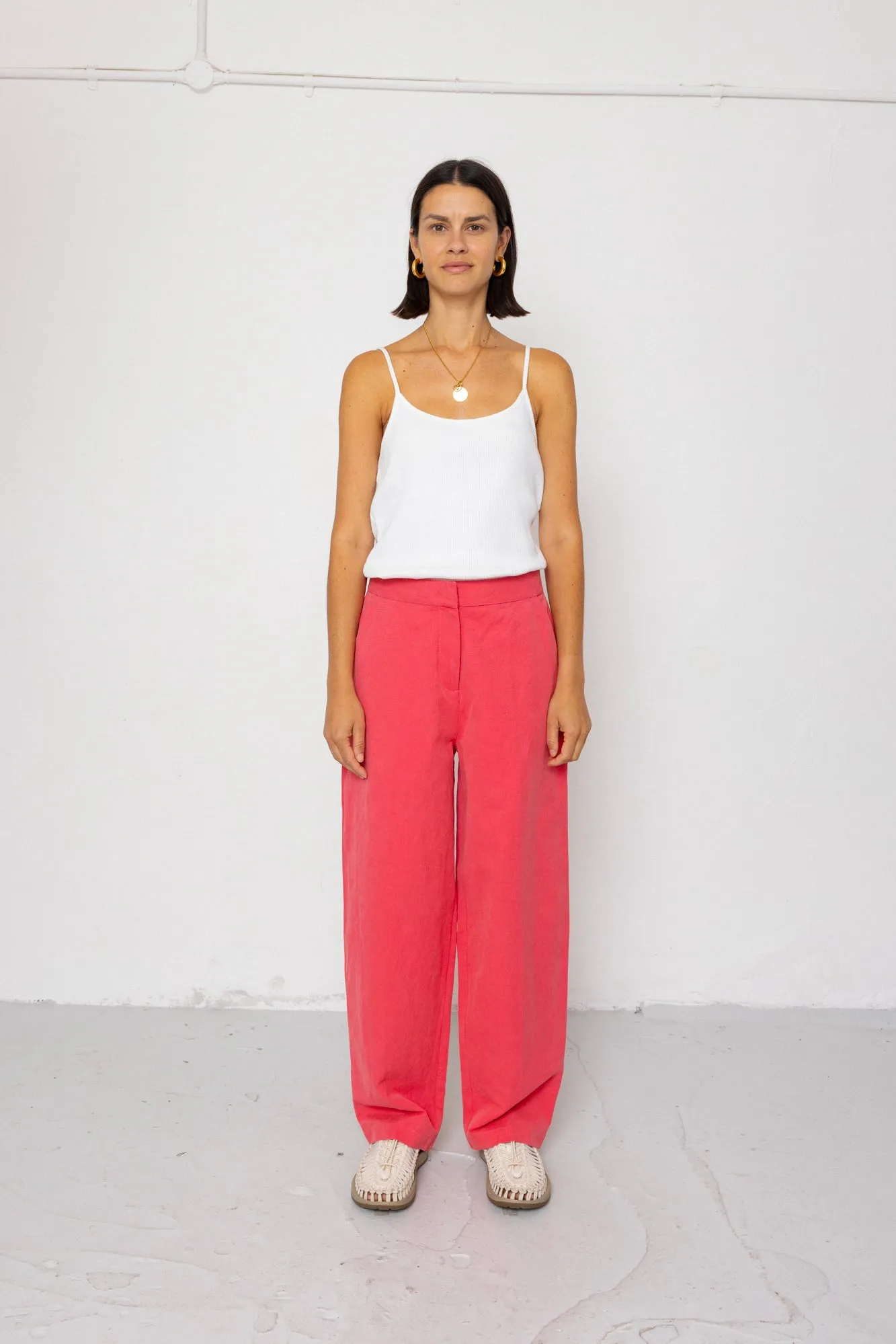 Suit Trousers - Rose Red sold by Folk product image thumbnail 2