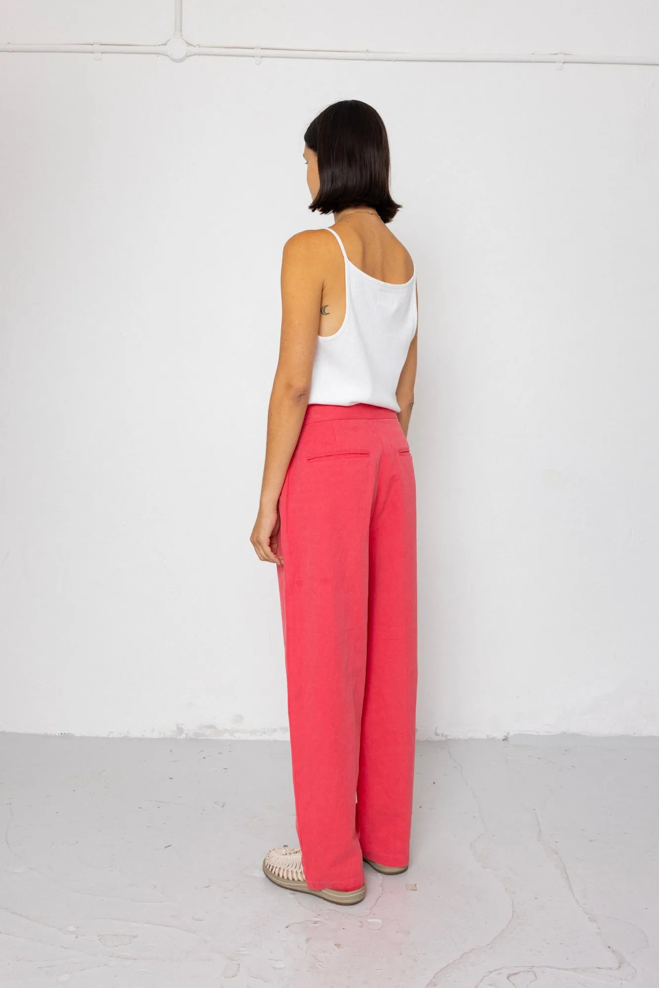 Suit Trousers - Rose Red sold by Folk product image thumbnail 3