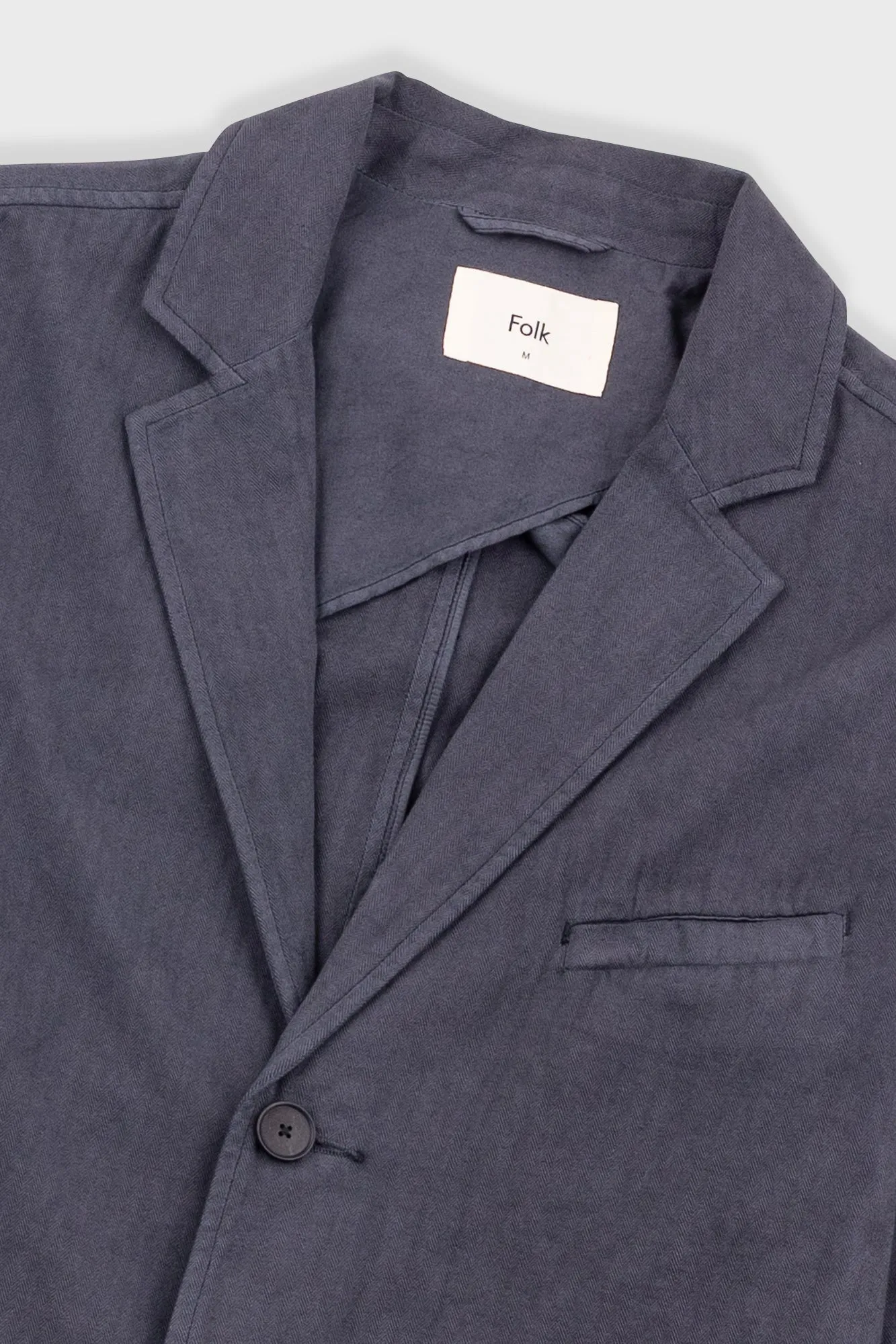 Lunar Blazer - Soft Black Cotton Linen sold by Folk product image thumbnail 5