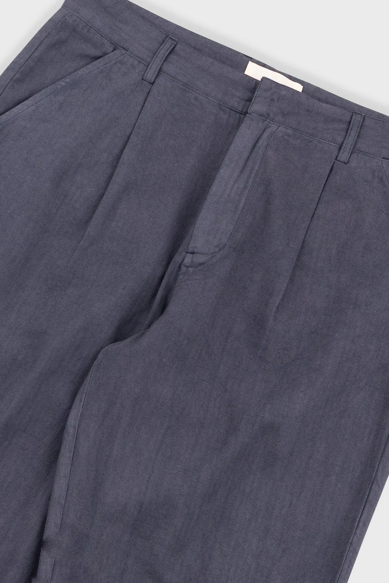 Lunar Suit Trouser - Soft Black Cotton Linen sold by Folk product image thumbnail 5