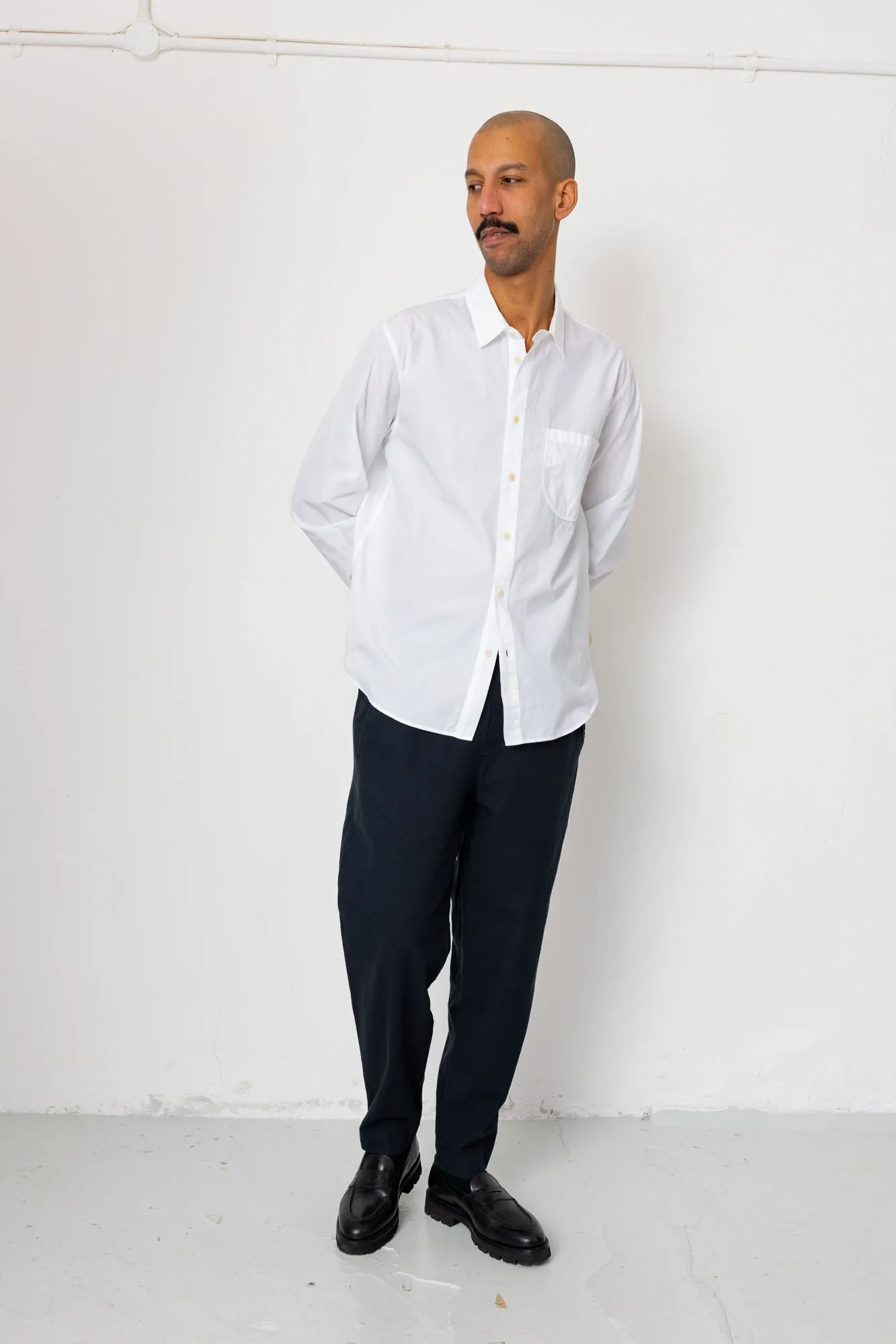 Assembly Pant - Black Cotton Linen sold by Folk product image thumbnail 2