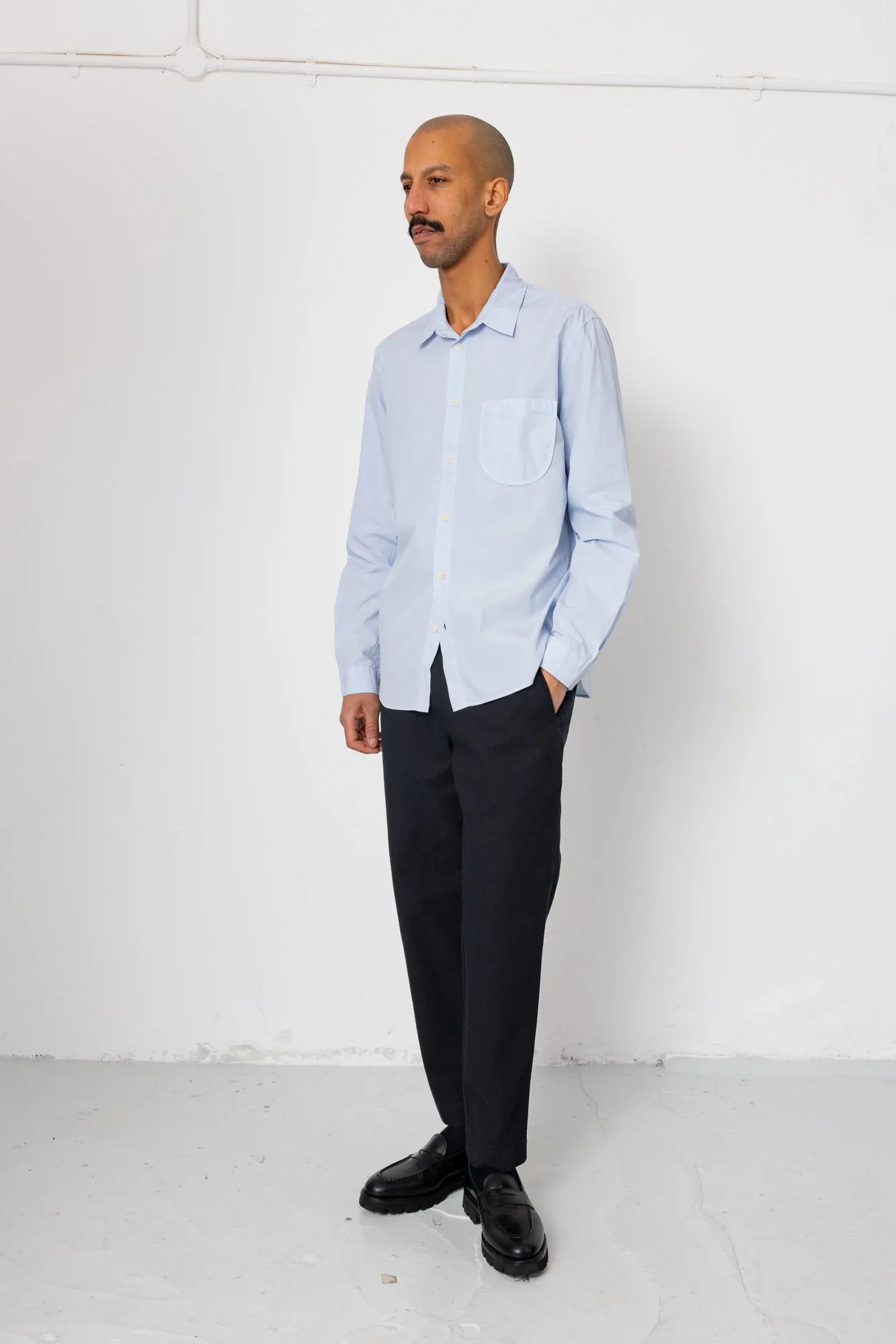 Curve Shirt - Light Blue sold by Folk product image thumbnail 2