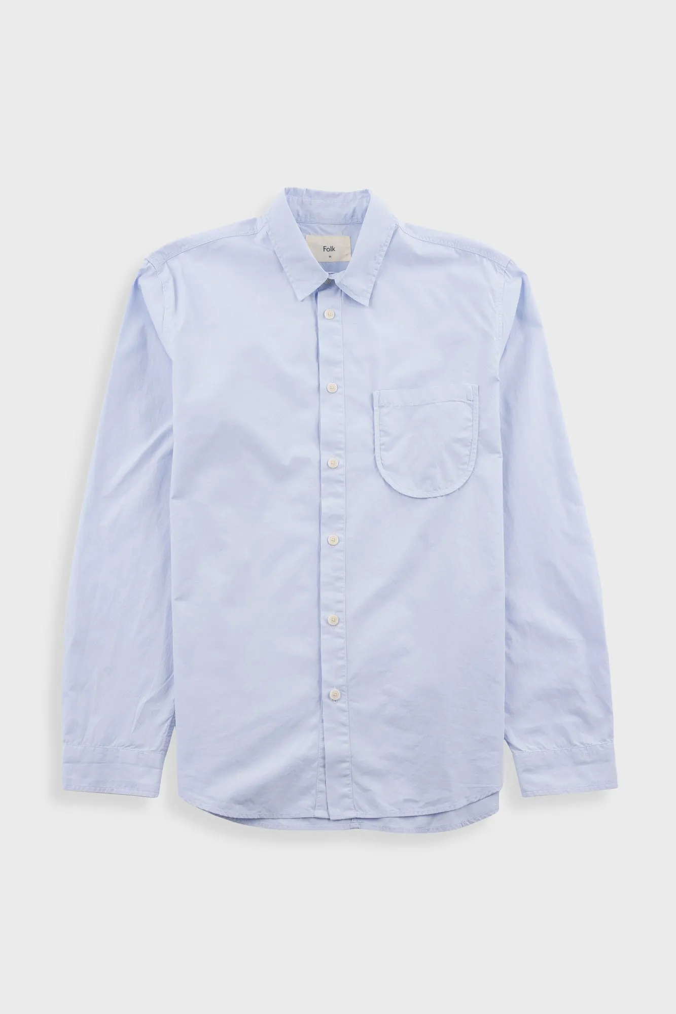 Curve Shirt - Light Blue sold by Folk