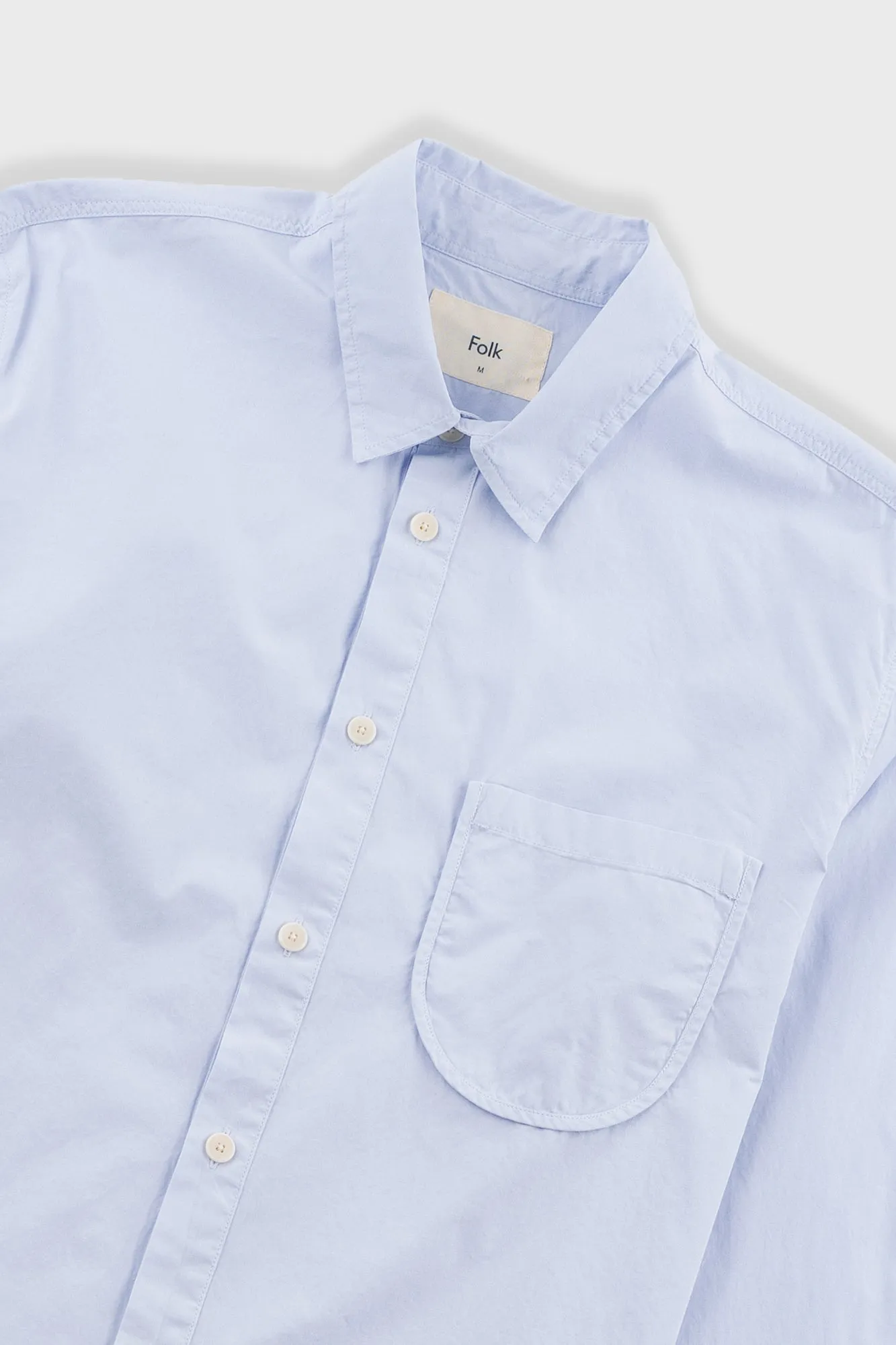 Curve Shirt - Light Blue sold by Folk product image thumbnail 4