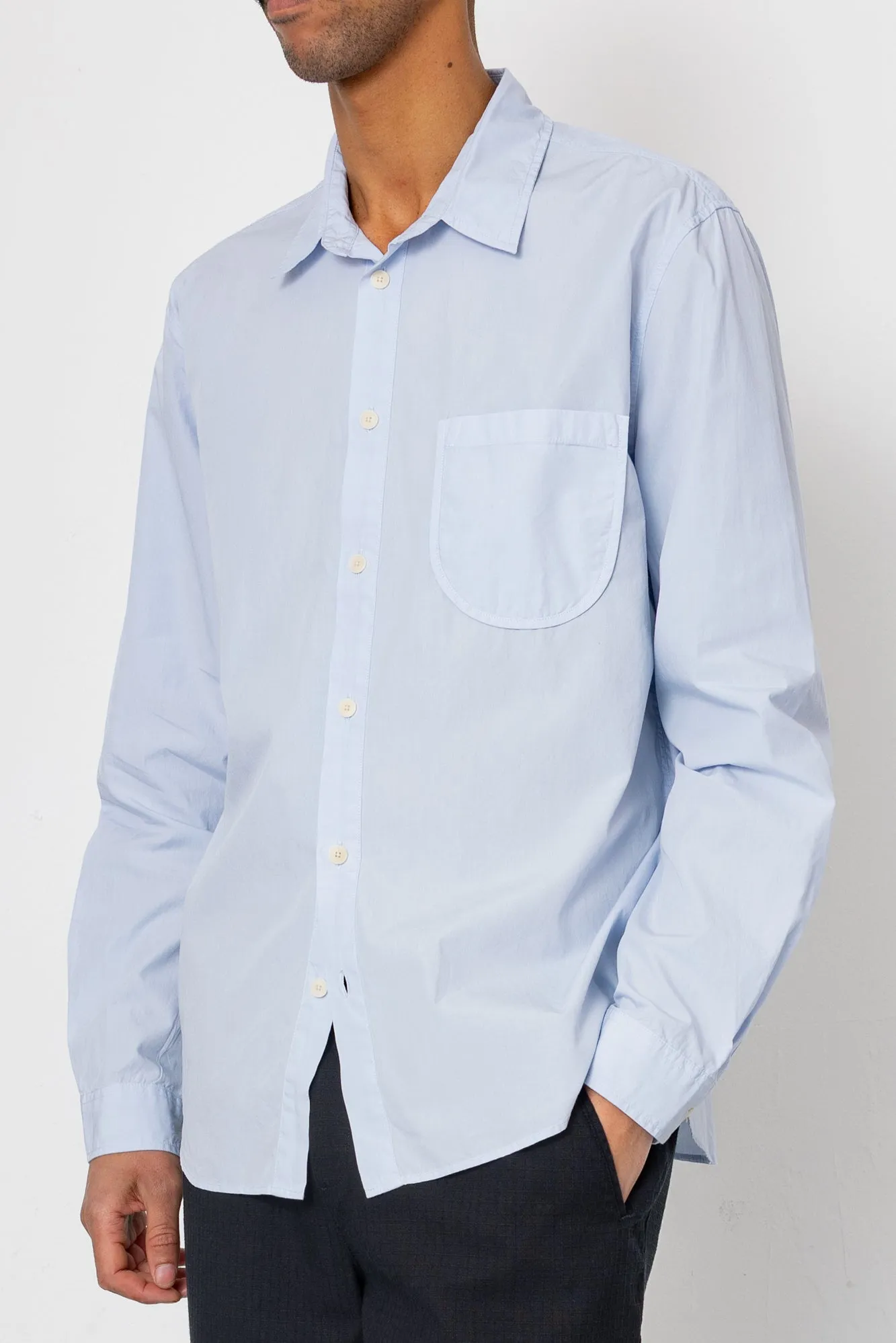 Curve Shirt - Light Blue sold by Folk product image thumbnail 3