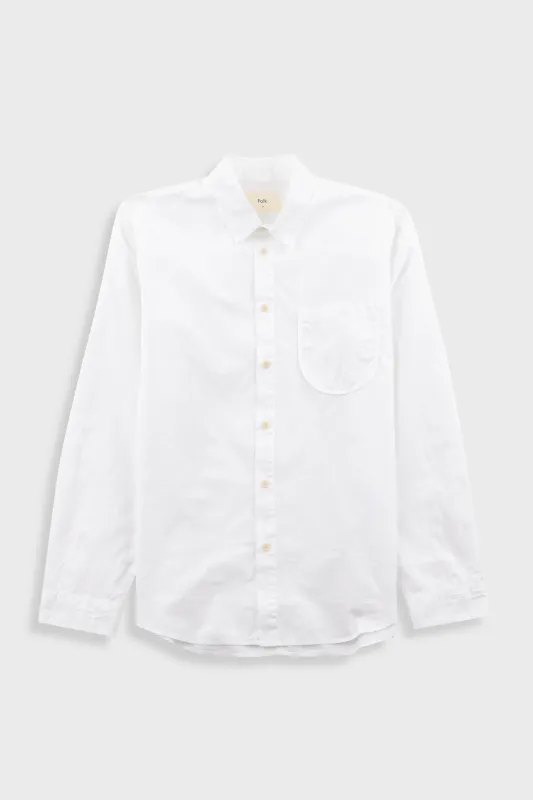 Curve Shirt - Bright White made by Folk