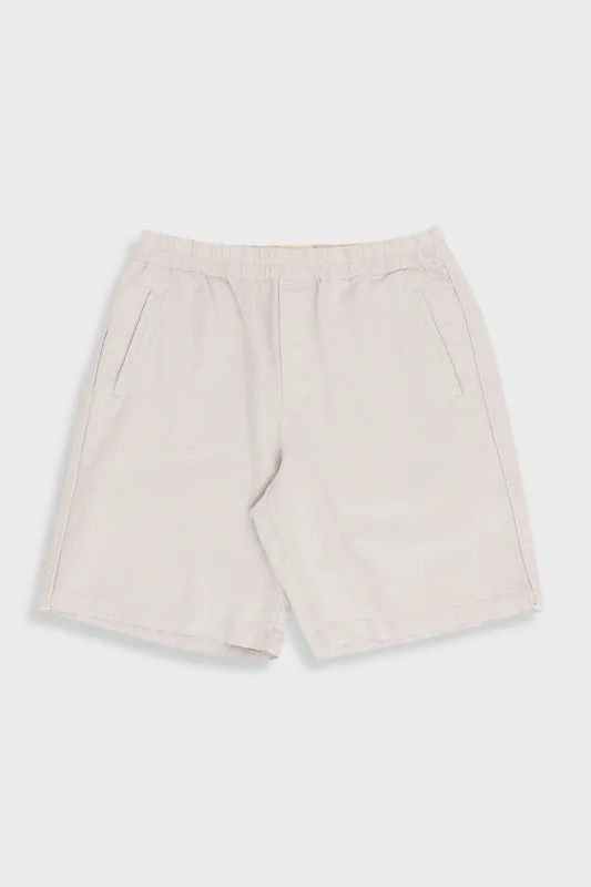 Assembly Short - Silver Grey Linen made by Folk