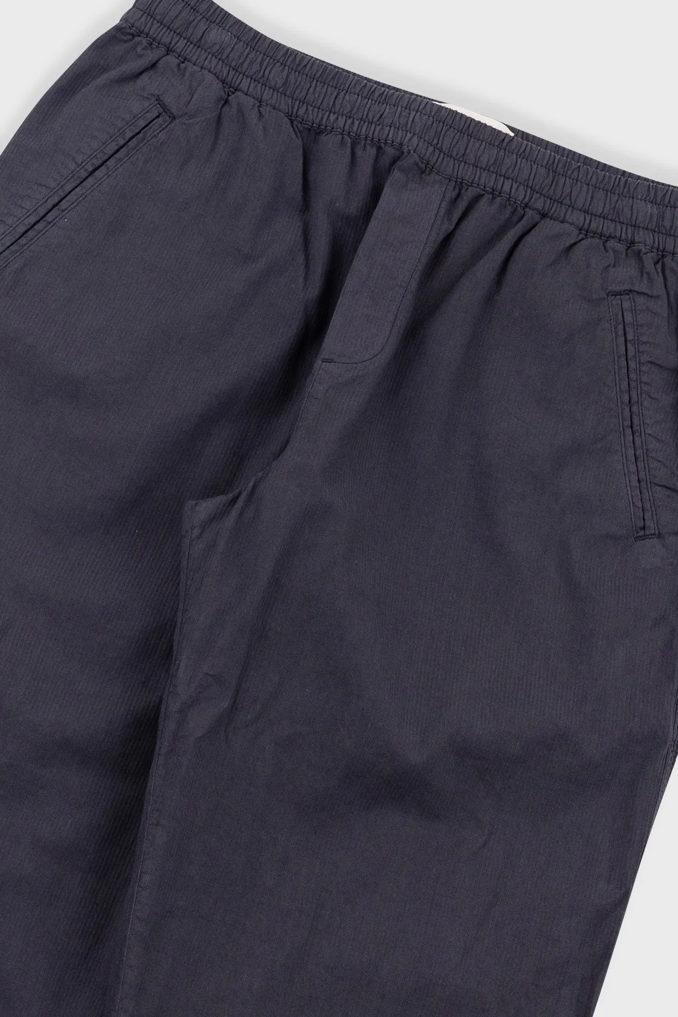 Drawcord Assembly Pant - Soft Black Ministripe sold by Folk product image thumbnail 5