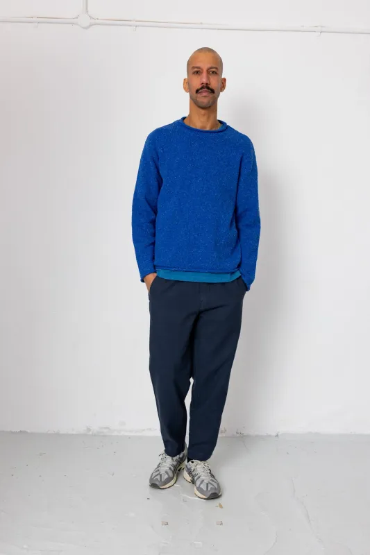 Assembly Pant - Dark Navy Cotton Linen made by Folk