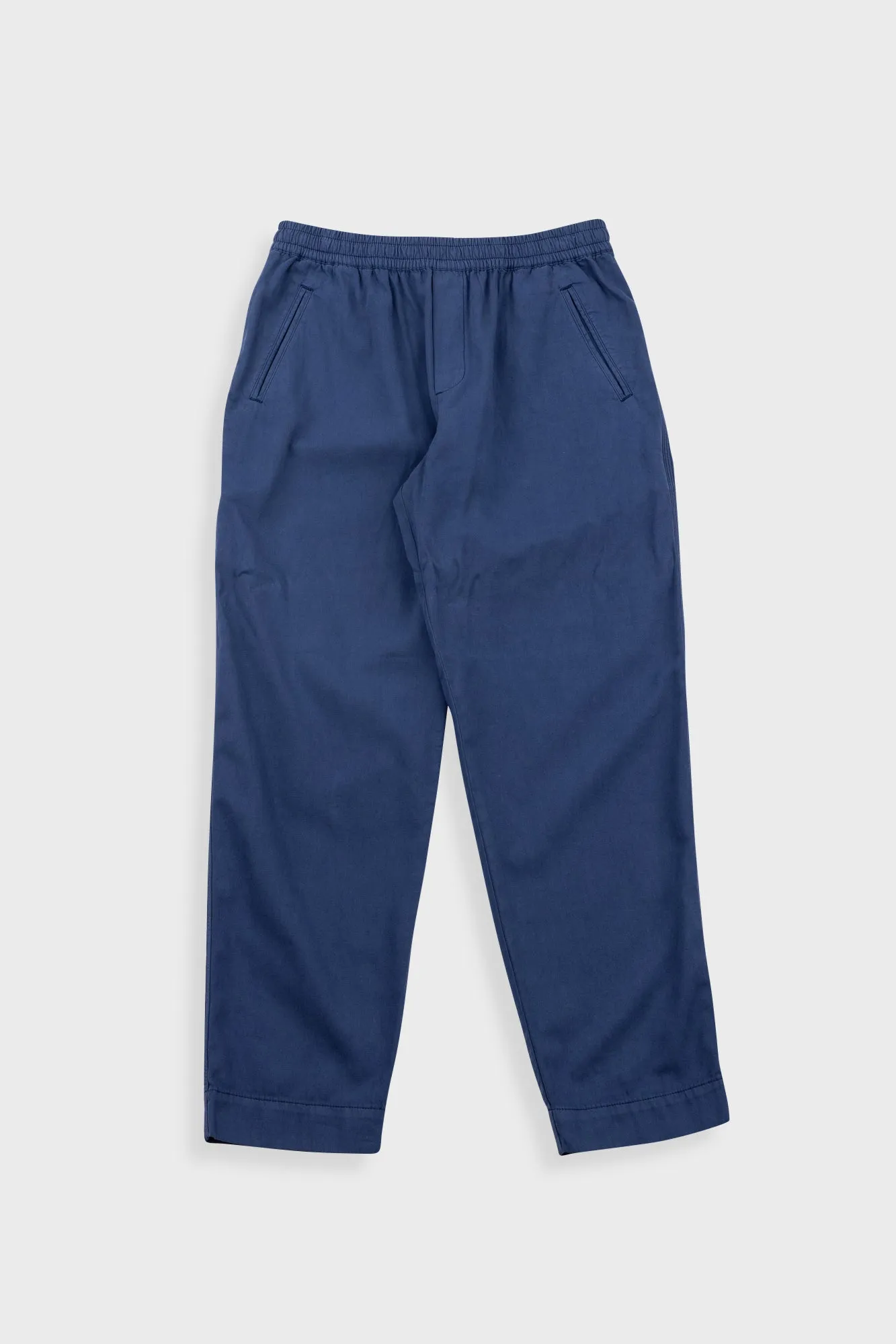 Drawcord Assembly Pant - Soft Navy Canvas sold by Folk