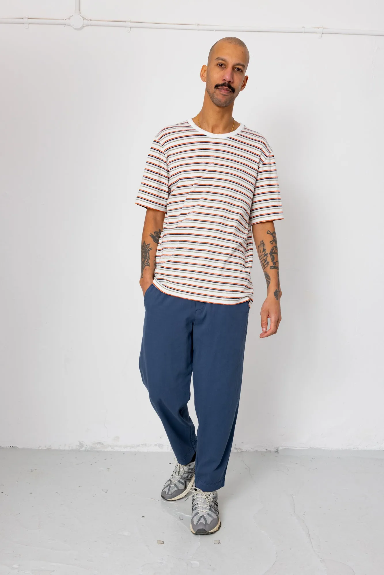 Drawcord Assembly Pant - Soft Navy Canvas sold by Folk product image thumbnail 2