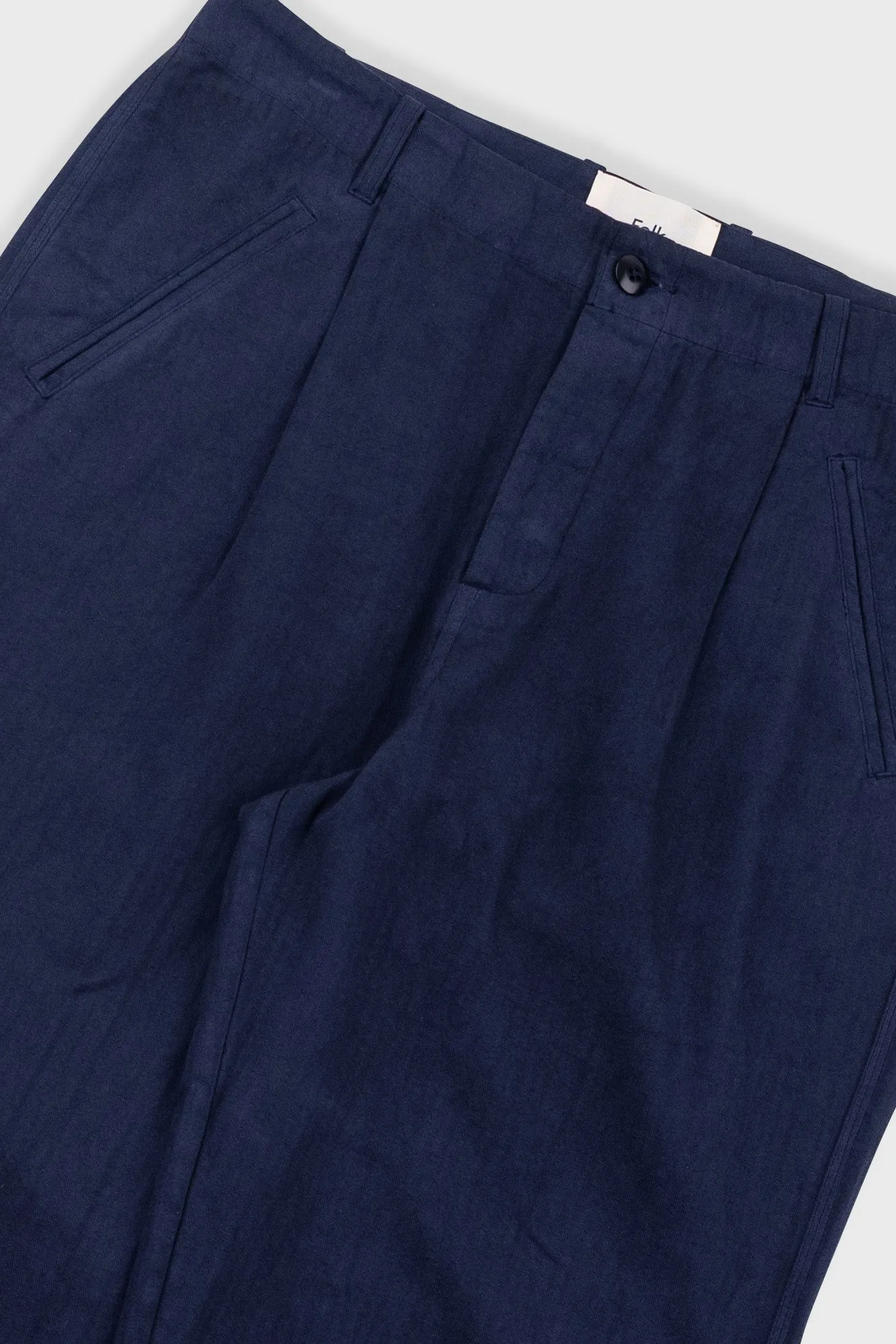 Assembly Pant - Navy Herringbone sold by Folk product image thumbnail 5