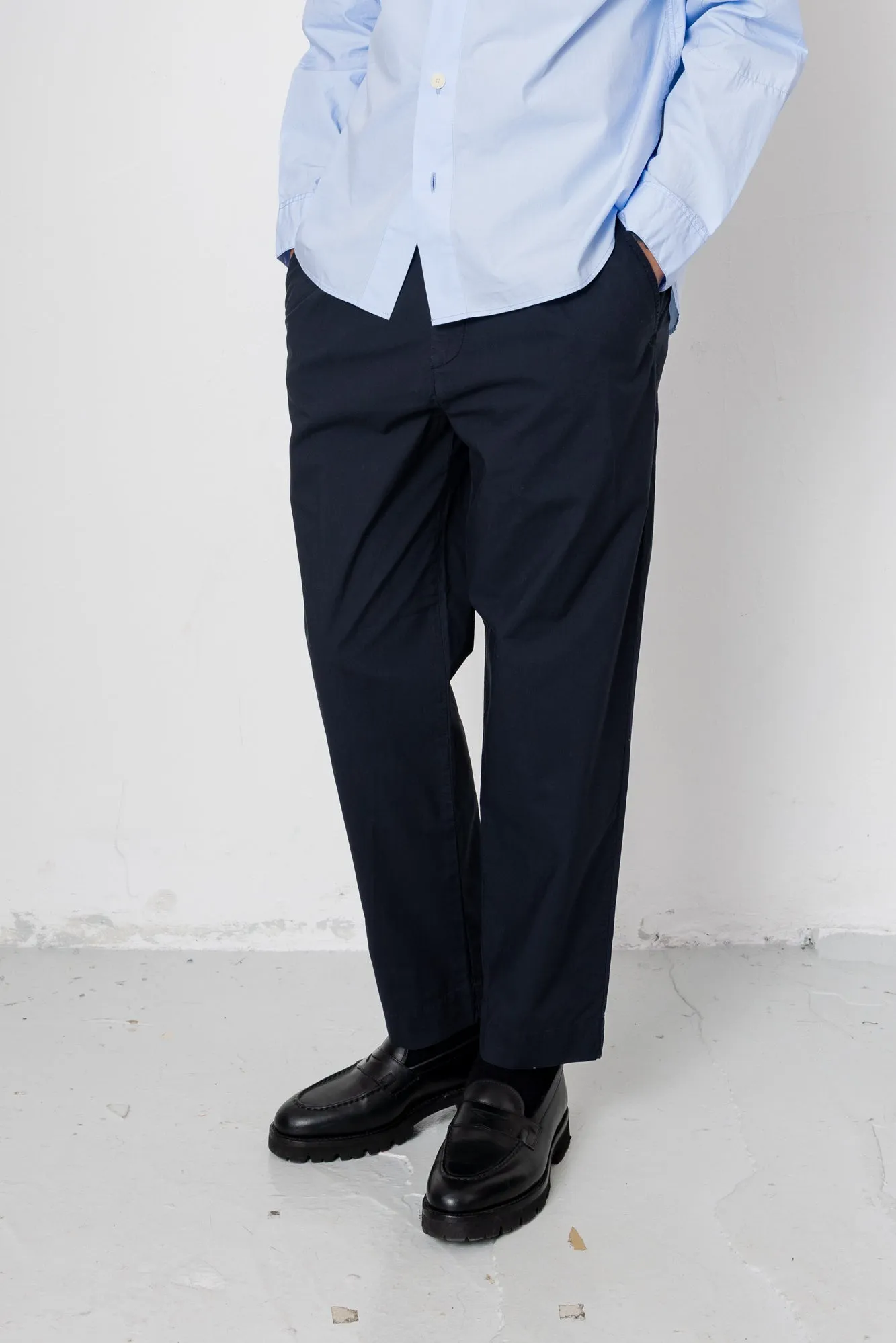 Signal Pant - Black Tech Poplin sold by Folk product image thumbnail 3