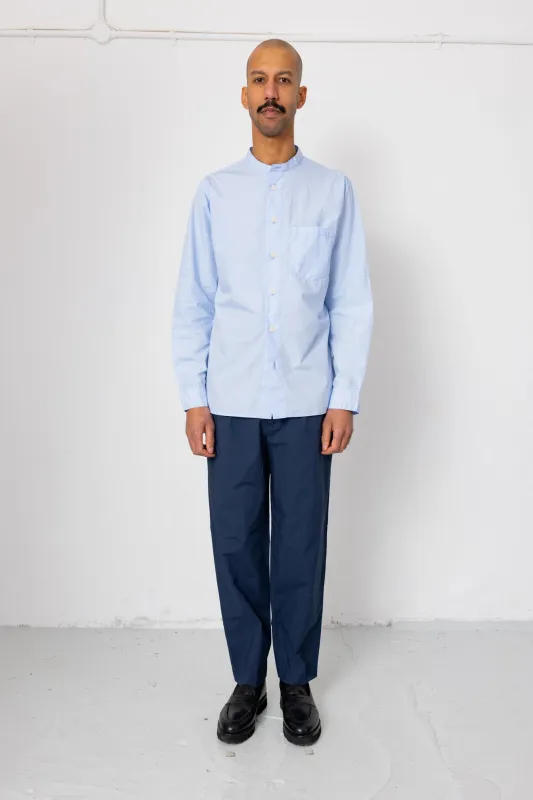 Signal Pant - Soft Navy Tech Poplin made by Folk