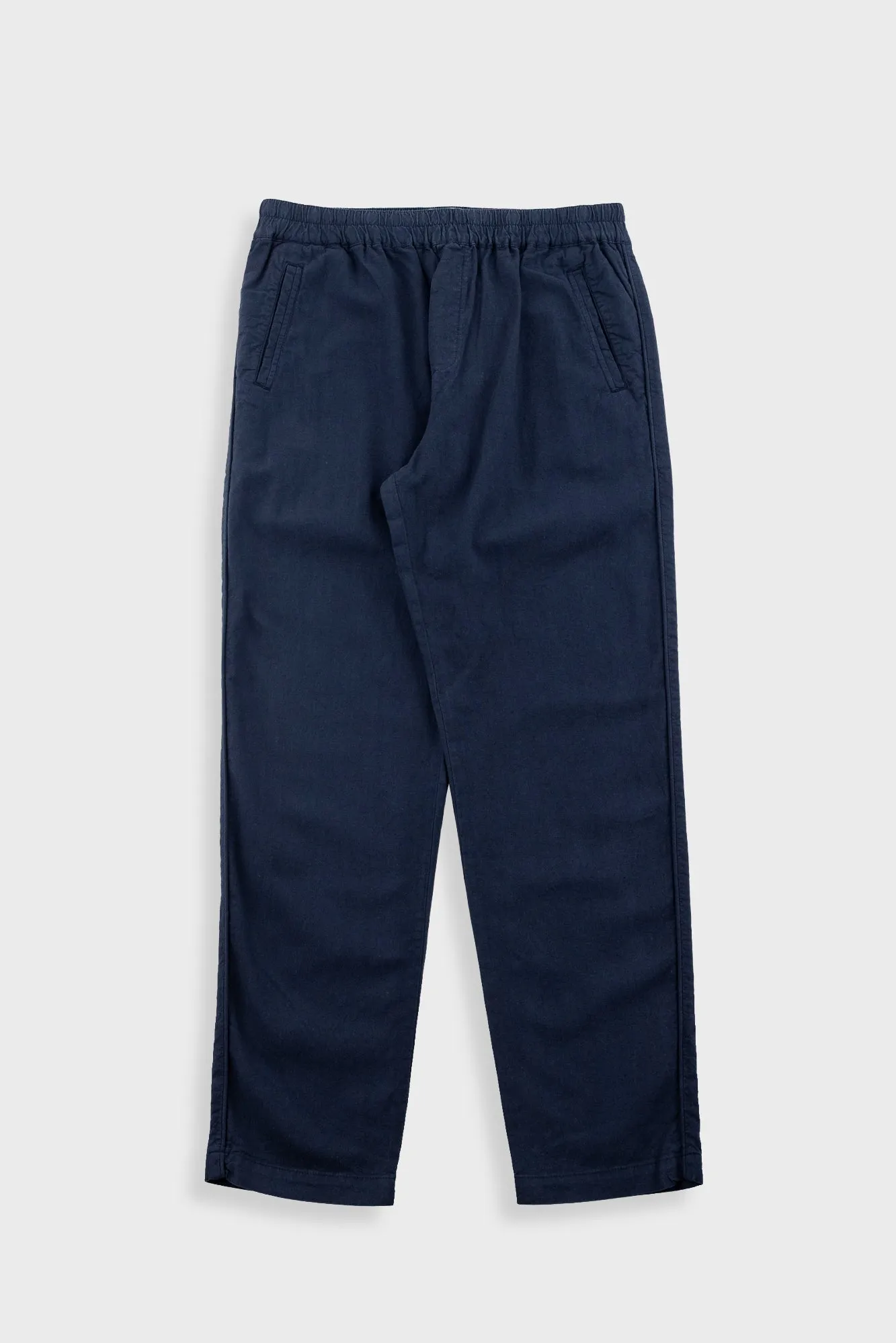 Cotton Linen Trouser - Dark Navy sold by Folk